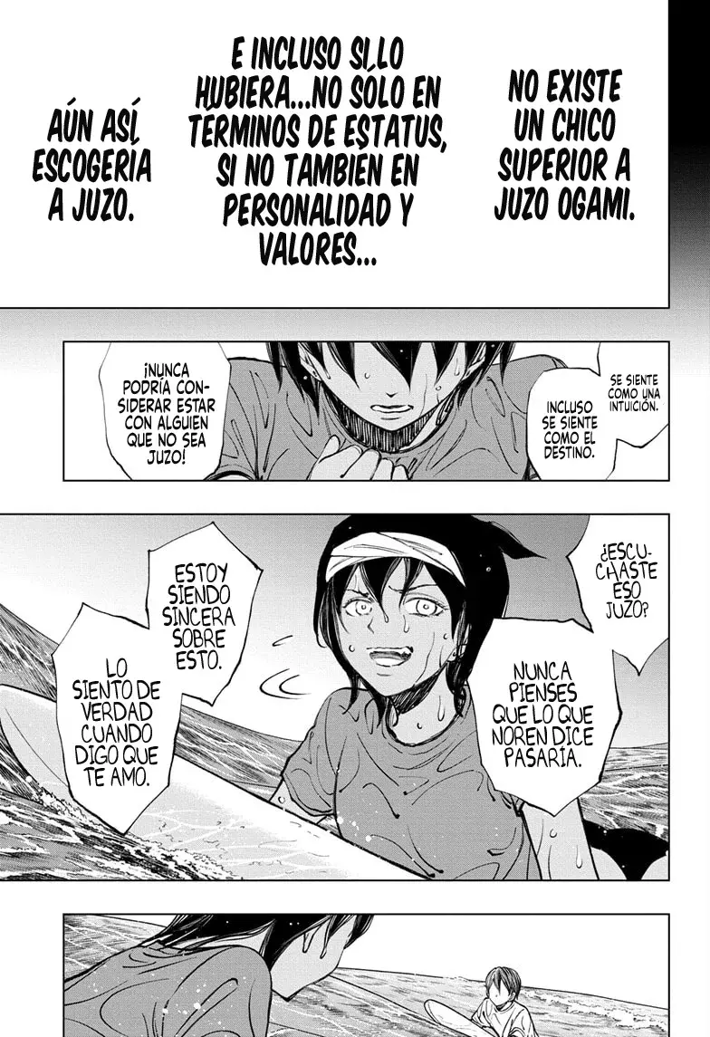 Kill Blue Capitulo 37: El desafío de Mitsuoka, batalla de surf página 10