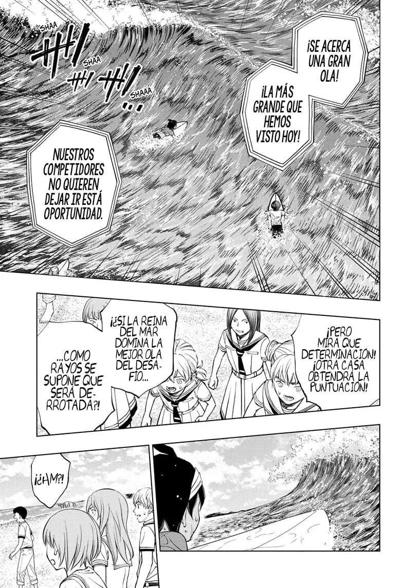 Kill Blue Capitulo 37: El desafío de Mitsuoka, batalla de surf página 12