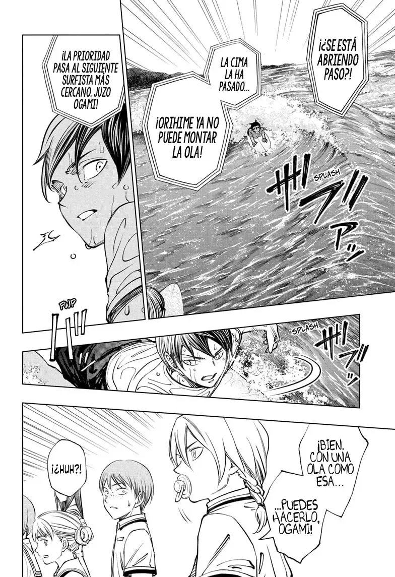 Kill Blue Capitulo 37: El desafío de Mitsuoka, batalla de surf página 13