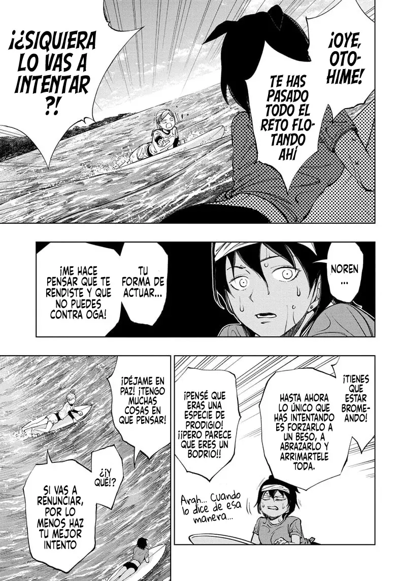 Kill Blue Capitulo 37: El desafío de Mitsuoka, batalla de surf página 20