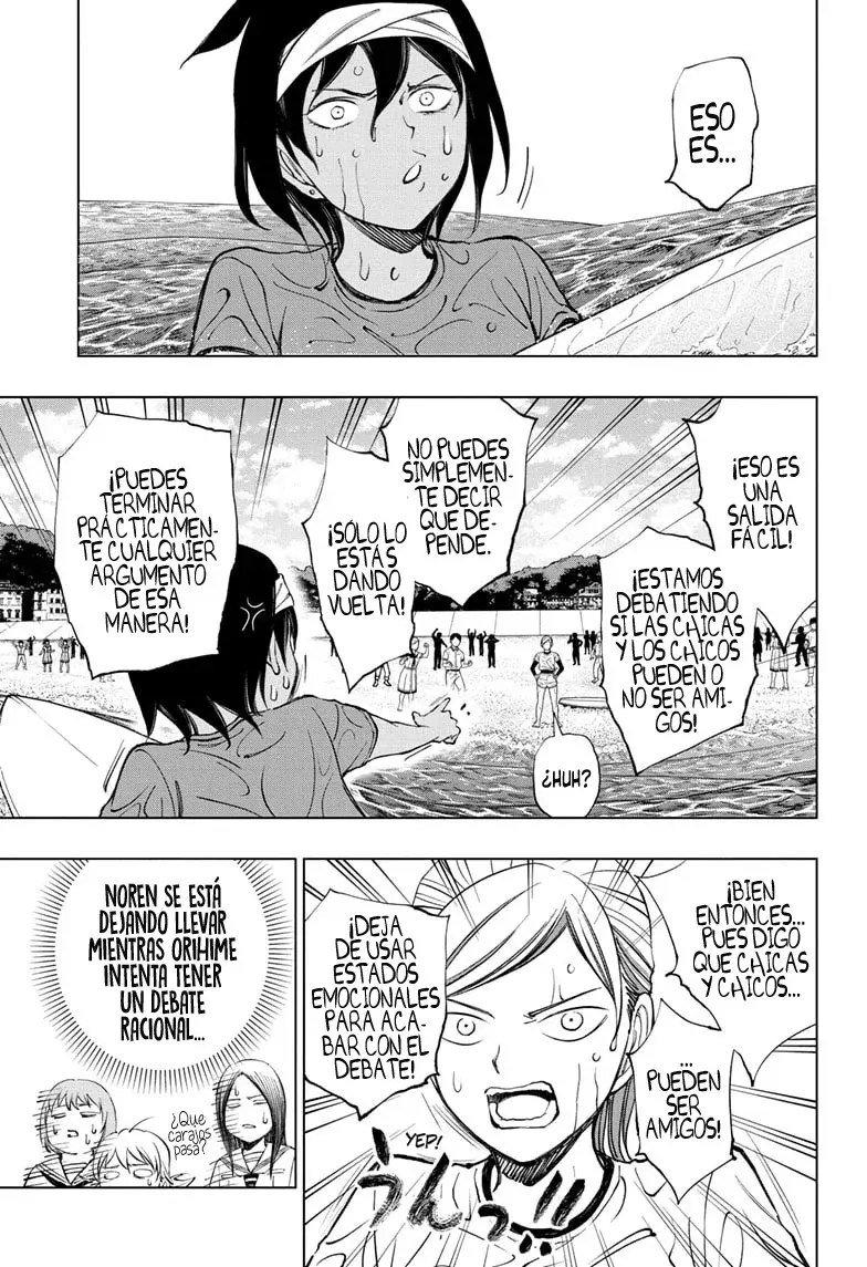 Kill Blue Capitulo 37: El desafío de Mitsuoka, batalla de surf página 4