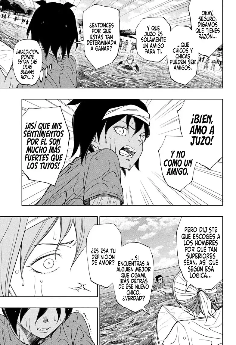 Kill Blue Capitulo 37: El desafío de Mitsuoka, batalla de surf página 6