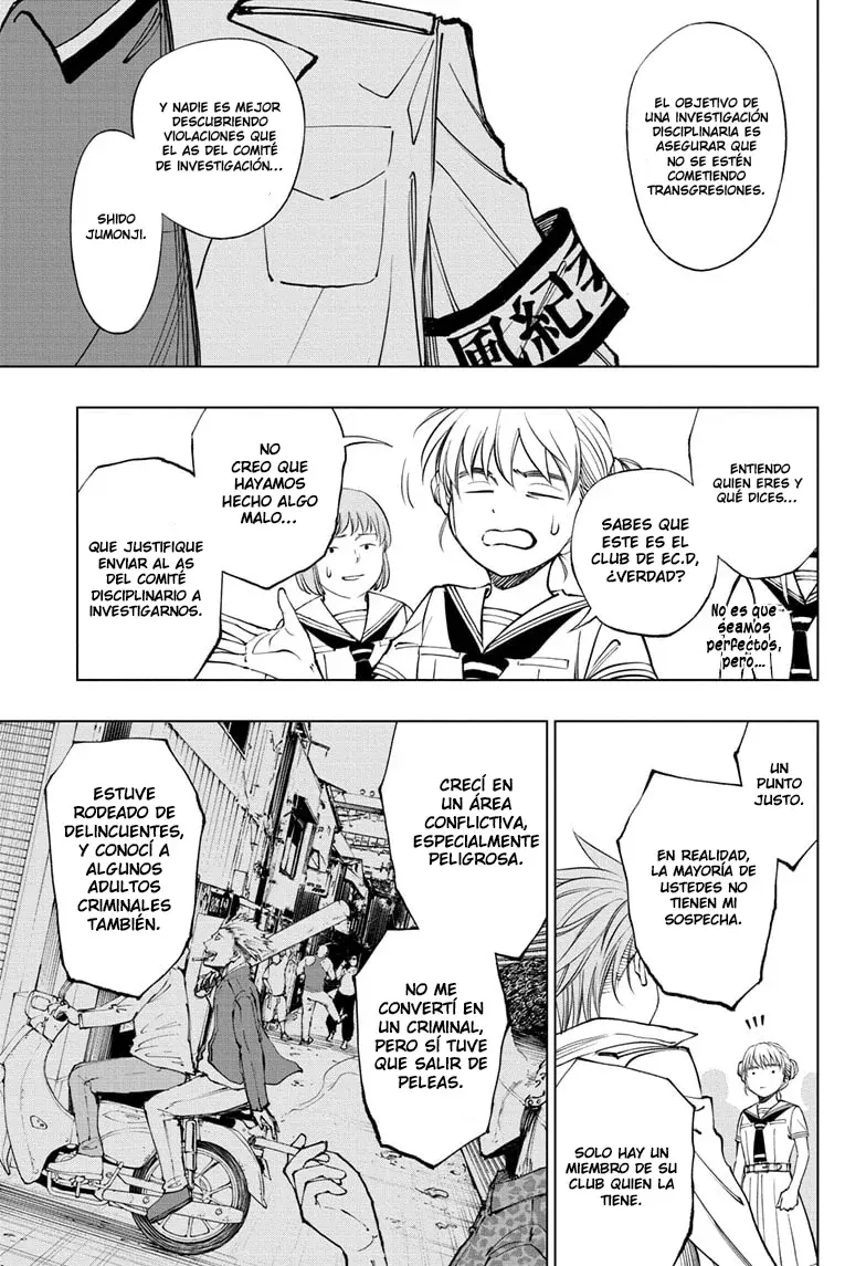 Kill Blue Capitulo 40: El disciplinario y el asesino página 14