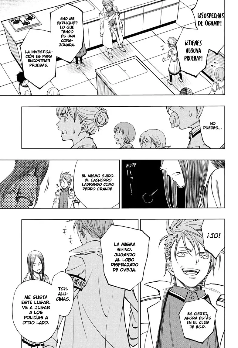 Kill Blue Capitulo 40: El disciplinario y el asesino página 16