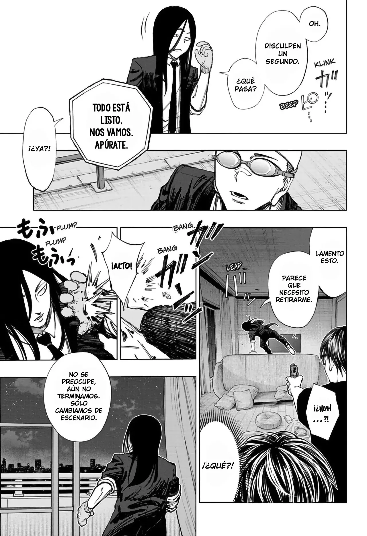 Kill Blue Capitulo 44: Un viaje en el Expreso Asesino página 6