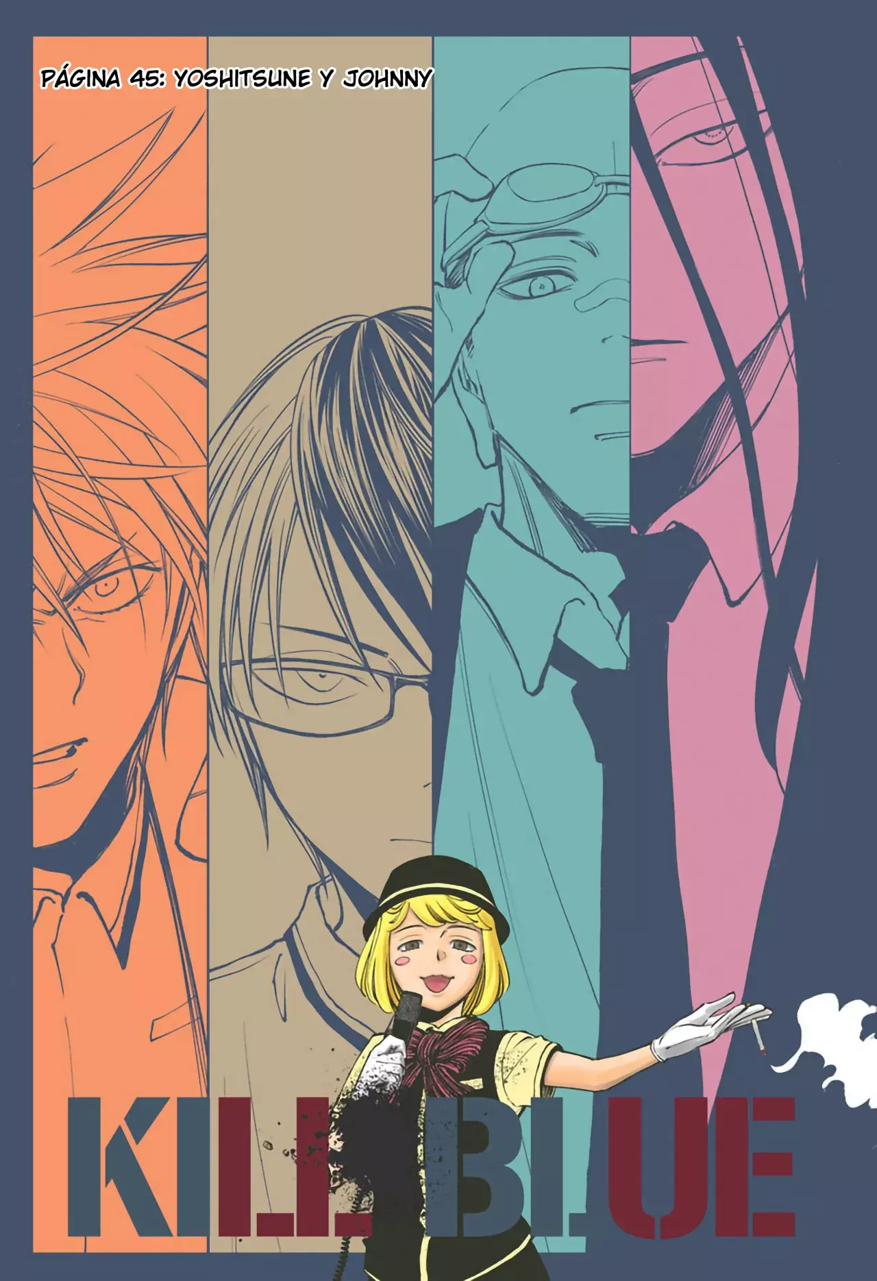 Kill Blue Capitulo 45: Yoshitsune y Johnny página 2