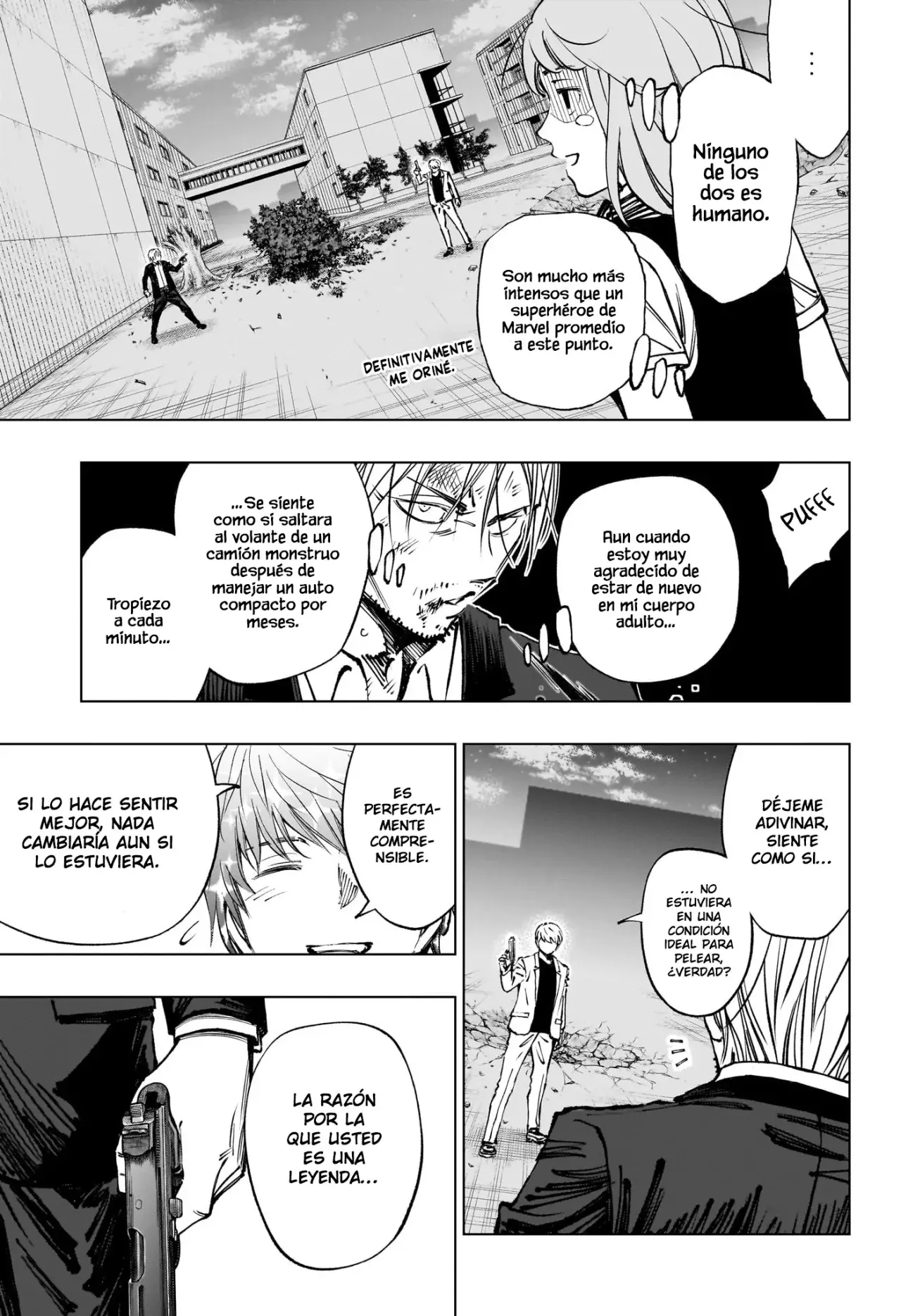 Kill Blue Capitulo 50: La Leyenda vs El Mejor, parte 2 página 10