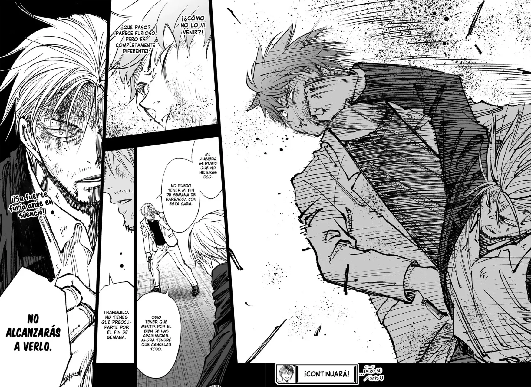 Kill Blue Capitulo 50: La Leyenda vs El Mejor, parte 2 página 19