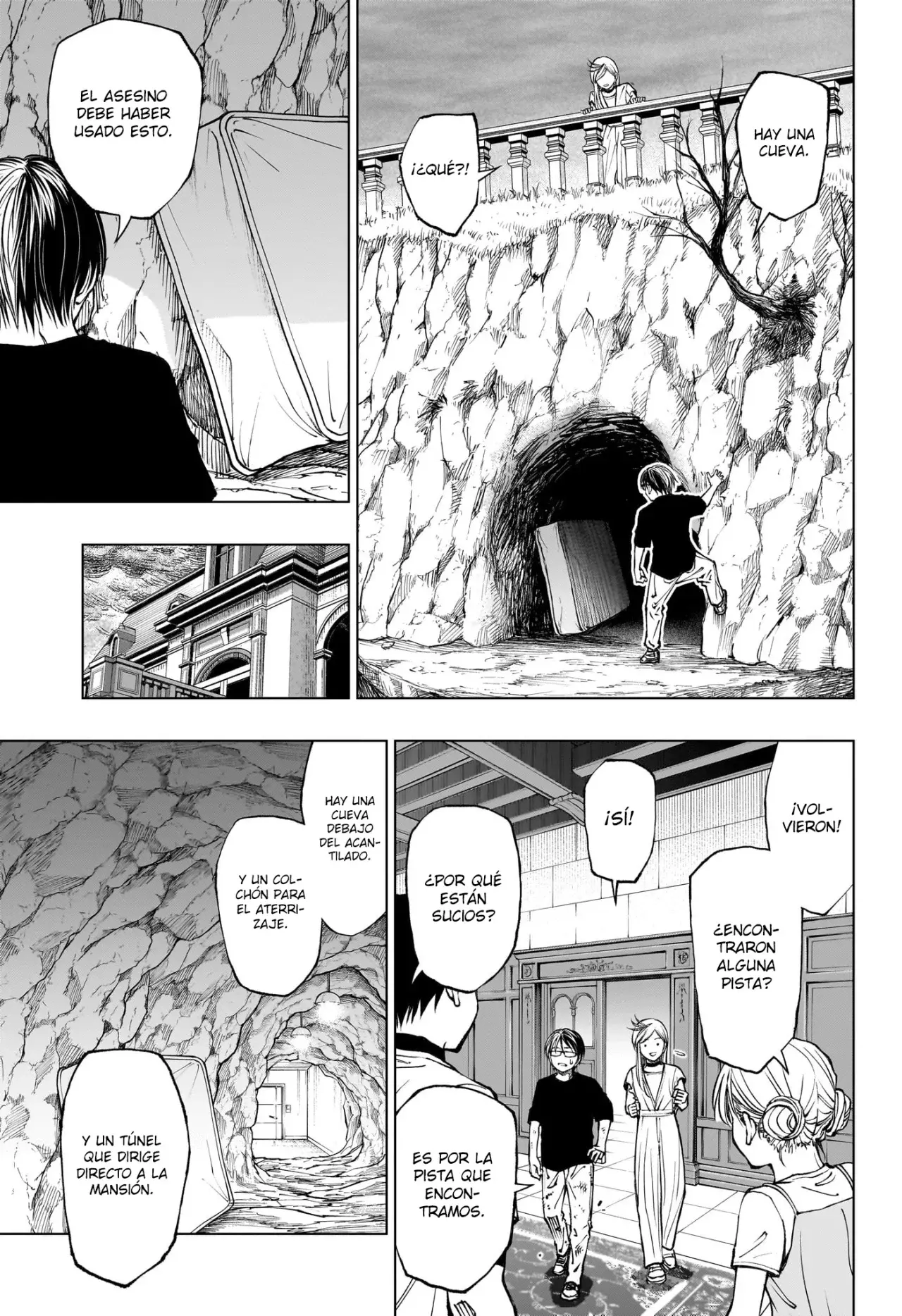 Kill Blue Capitulo 54: ¡La casa de vacaciones de los Mitsuoka, asesinato en la mansión hexagonal! página 19