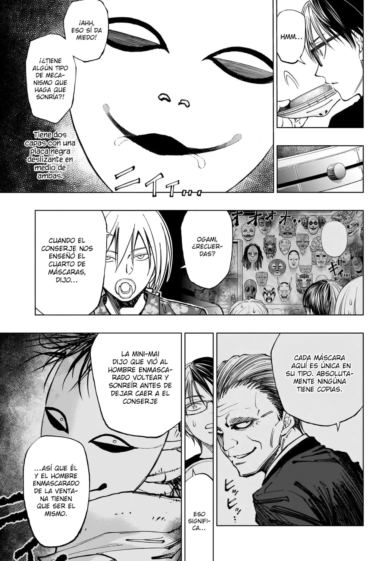 Kill Blue Capitulo 54: ¡La casa de vacaciones de los Mitsuoka, asesinato en la mansión hexagonal! página 5