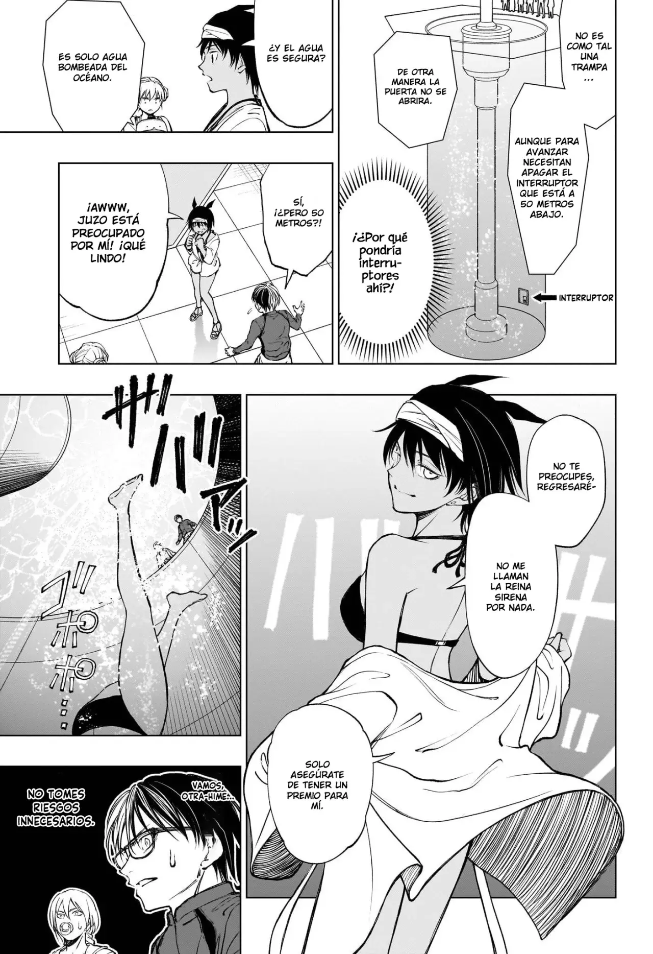 Kill Blue Capitulo 56: El calabozo Mitsuoka página 12
