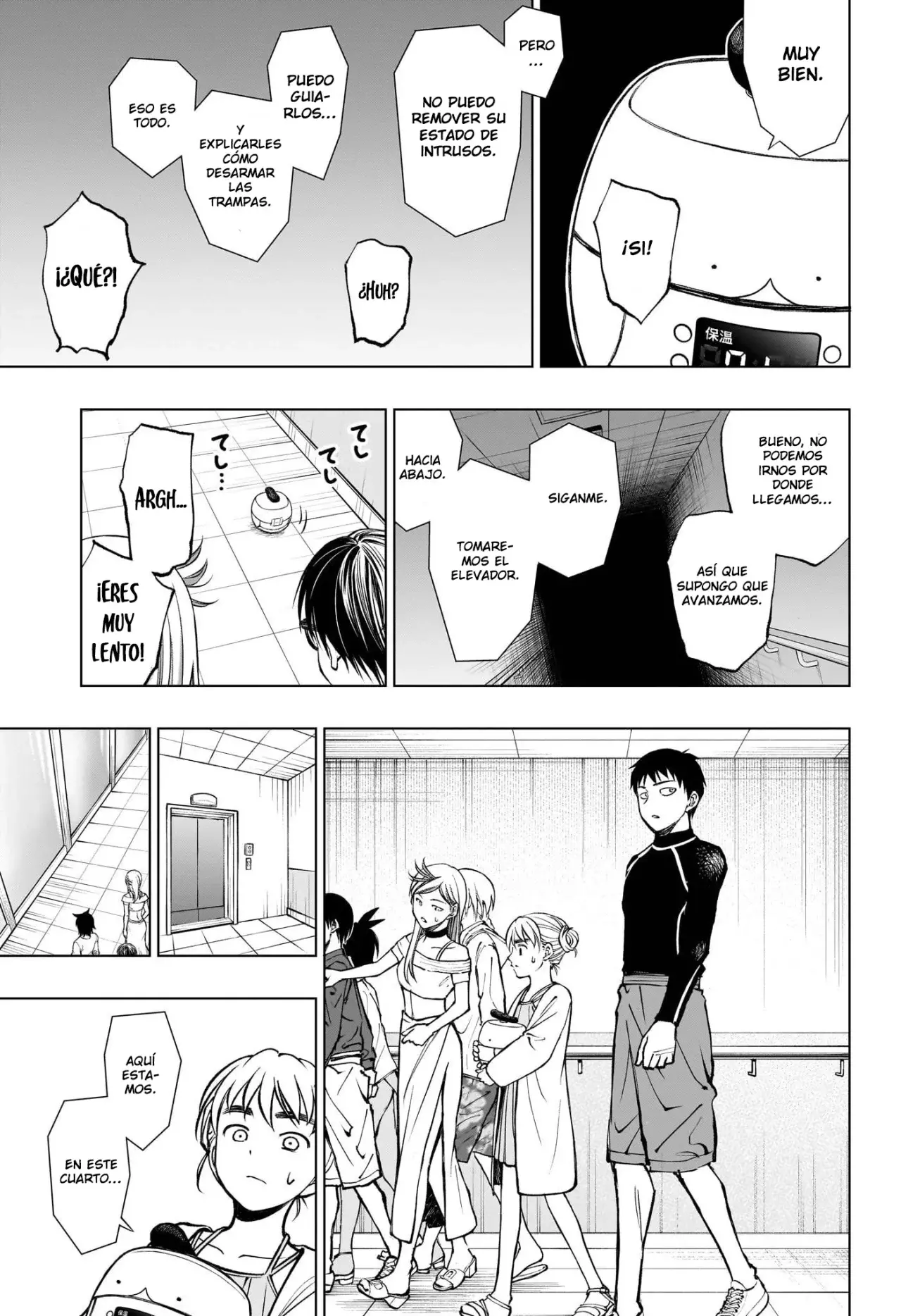 Kill Blue Capitulo 56: El calabozo Mitsuoka página 8