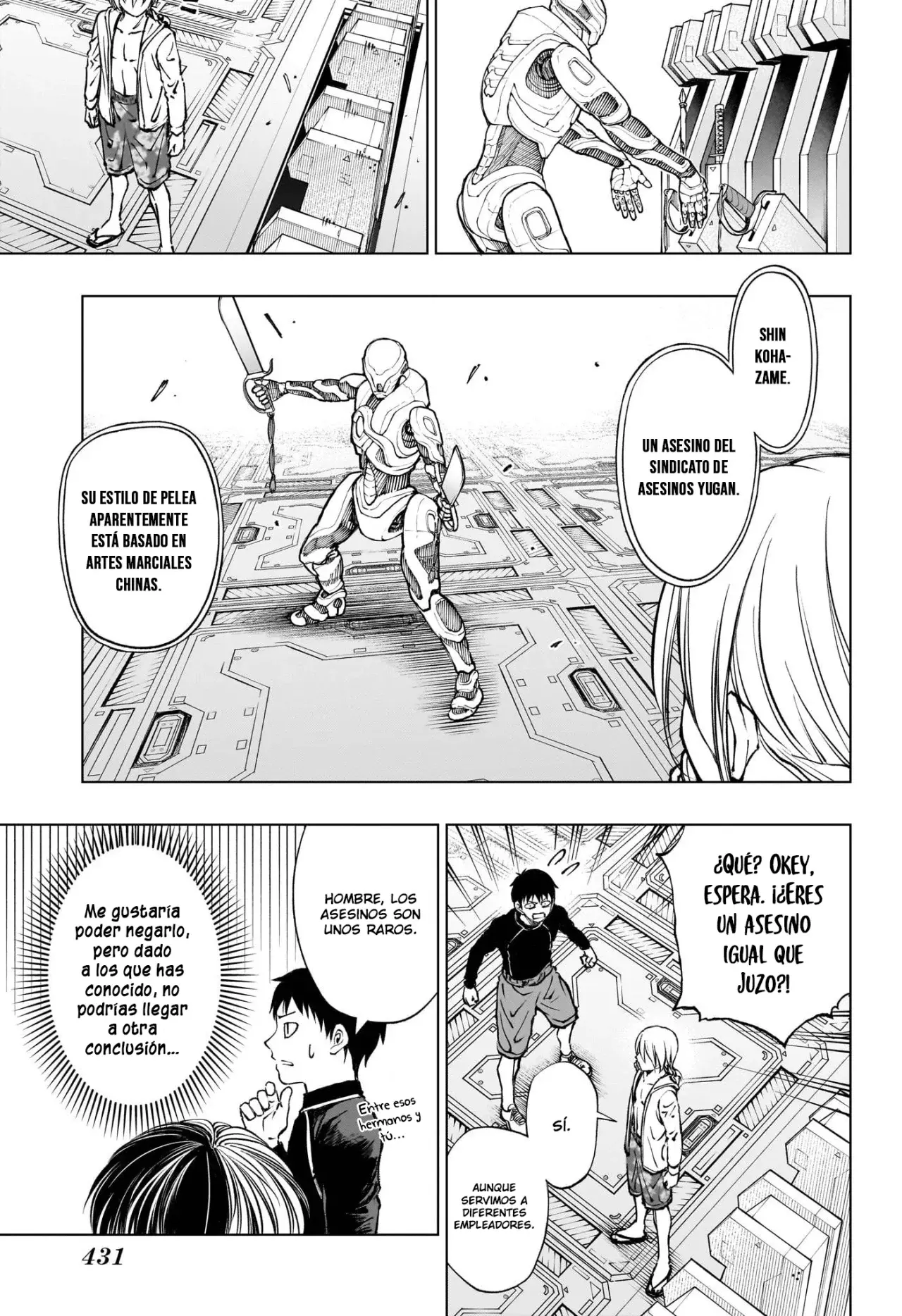 Kill Blue Capitulo 58: El calabozo Mitsuoka, parte 3 página 6