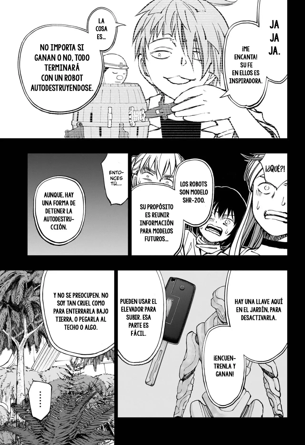 Kill Blue Capitulo 60: El calabozo Mitsuoka, parte 5 página 8