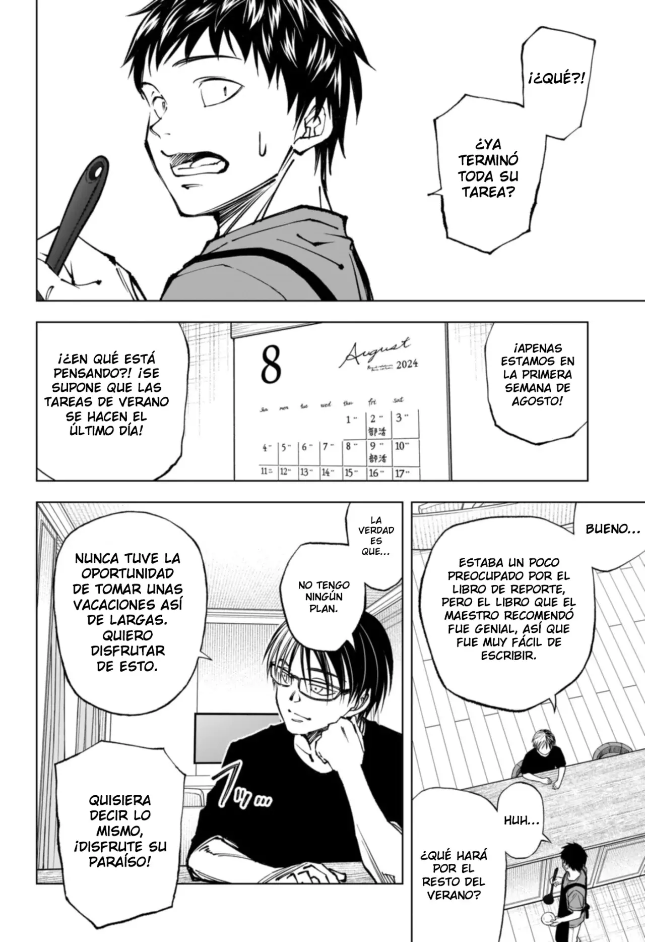 Kill Blue Capitulo 63: Las vacaciones de verano terminan página 8