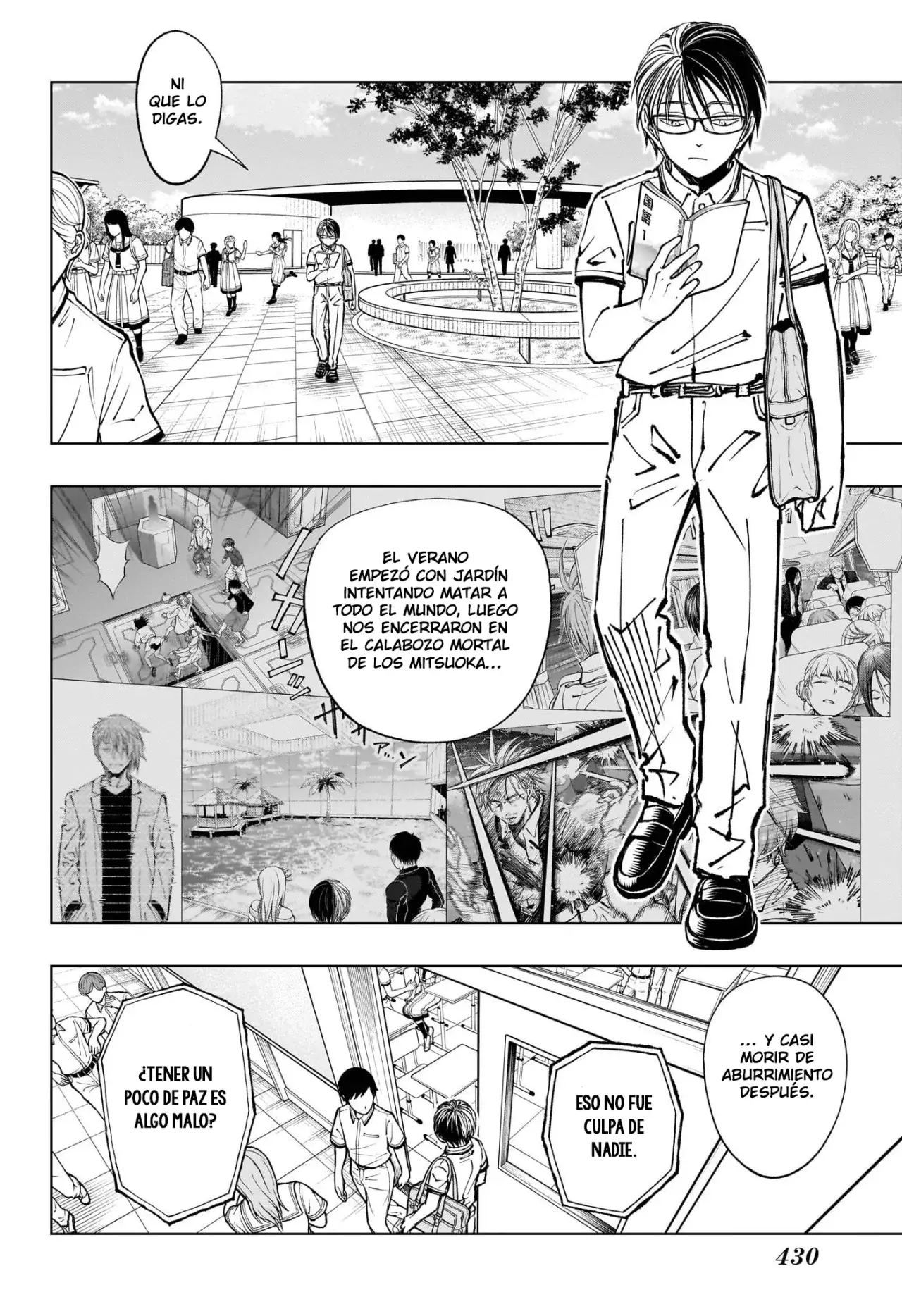 Kill Blue Capitulo 64: Jardin de cerezo página 7
