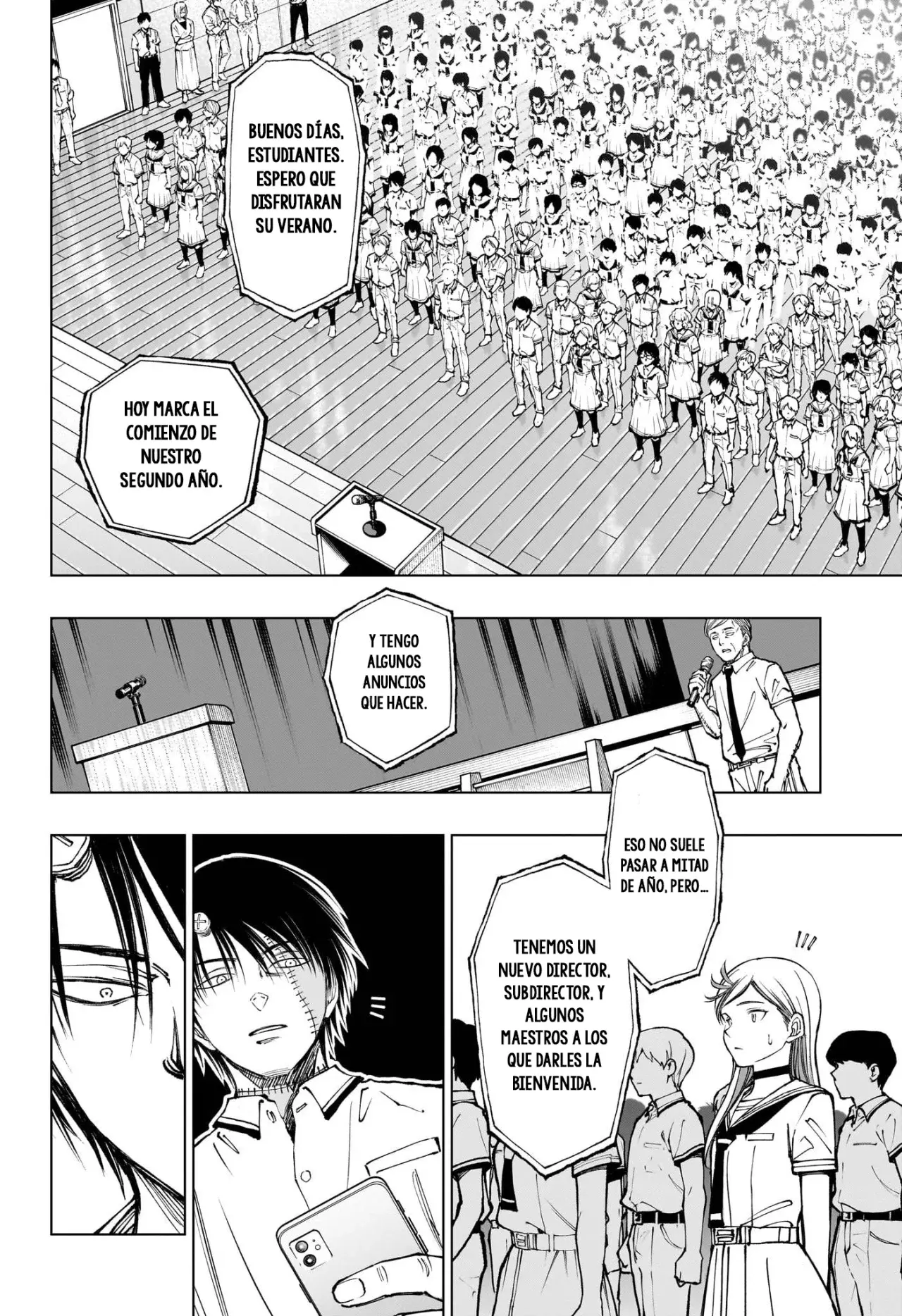Kill Blue Capitulo 64: Jardin de cerezo página 9