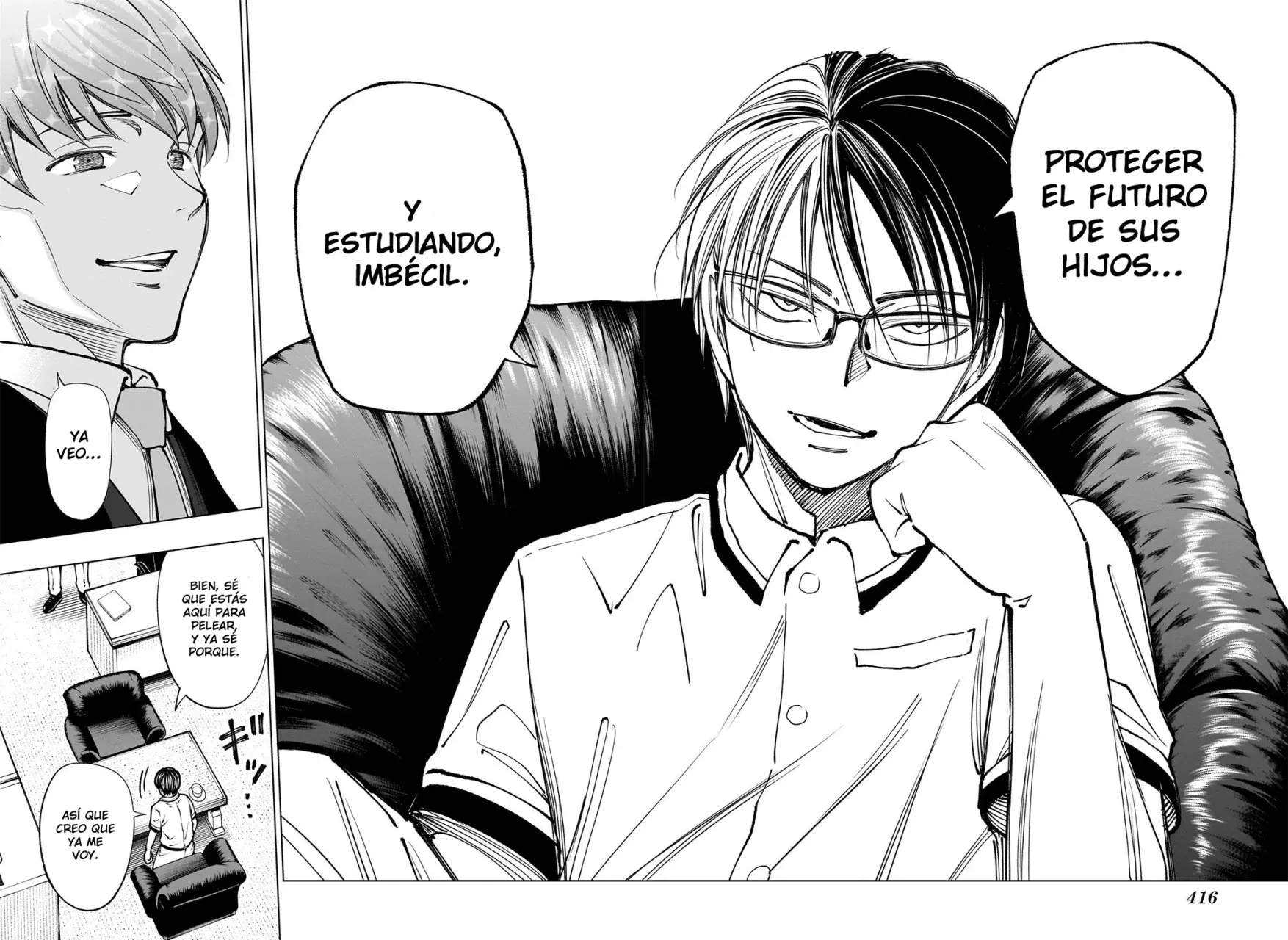 Kill Blue Capitulo 65: Una reunión con el director Oka página 15