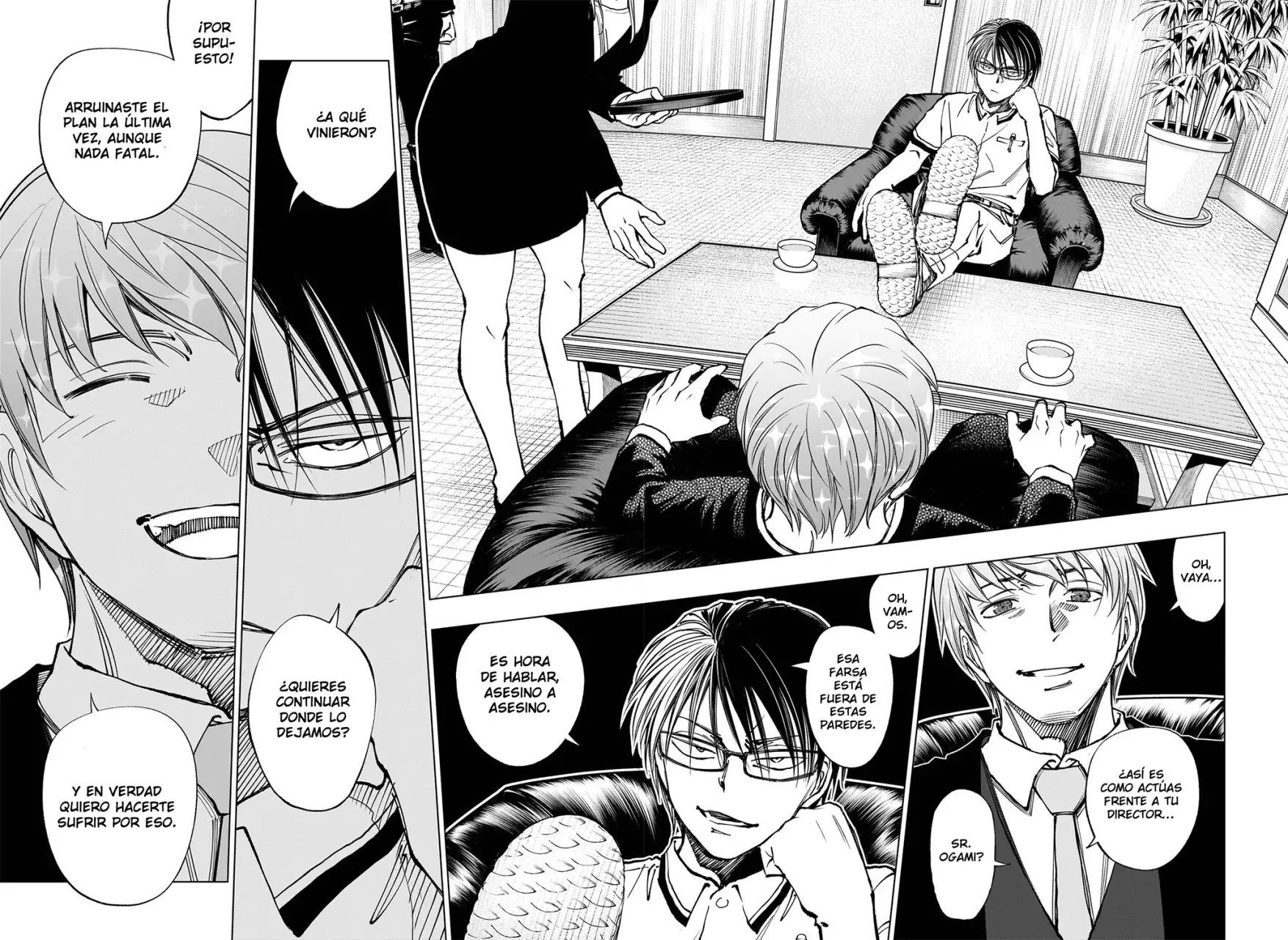 Kill Blue Capitulo 65: Una reunión con el director Oka página 5