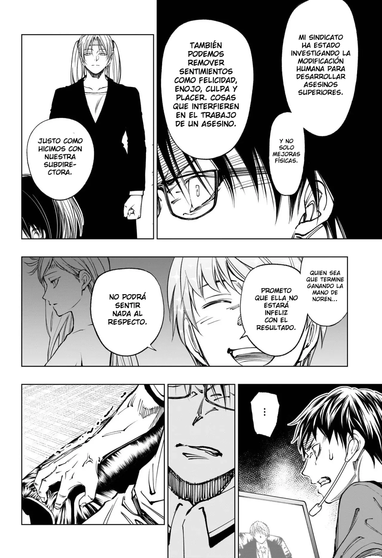 Kill Blue Capitulo 65: Una reunión con el director Oka página 8