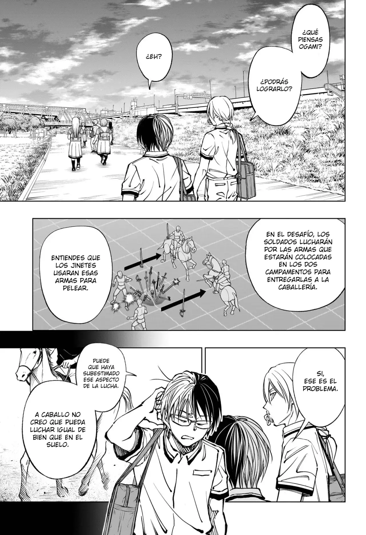 Kill Blue Capitulo 68: Batalla de caballería página 10