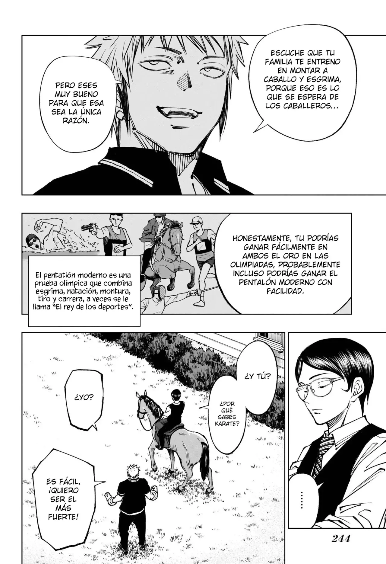 Kill Blue Capitulo 68: Batalla de caballería página 15
