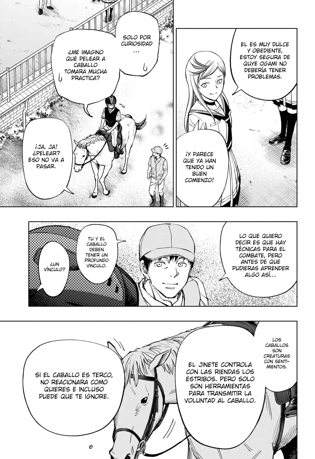 Kill Blue Capitulo 68: Batalla de caballería página 8