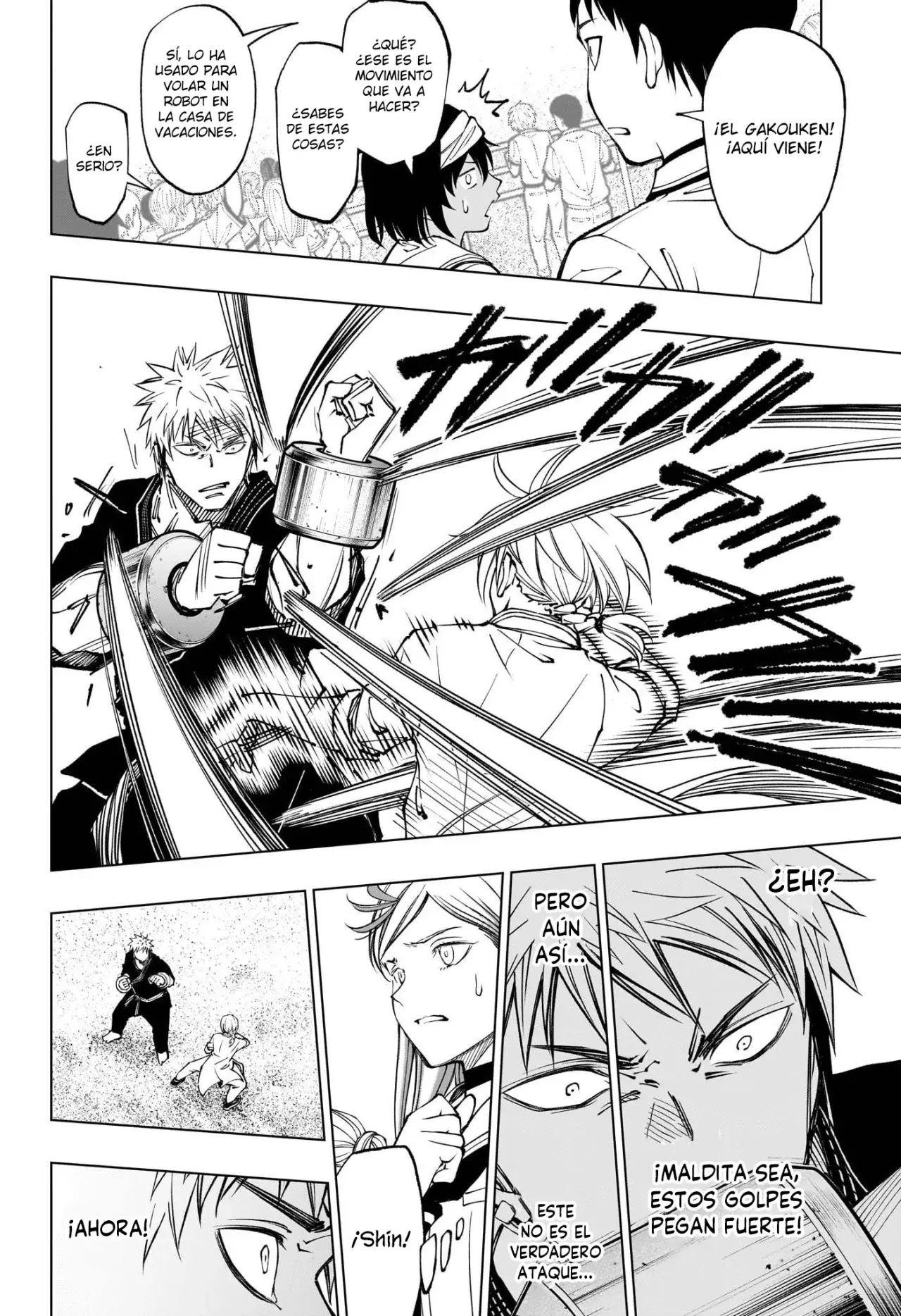 Kill Blue Capitulo 70: Shin Kohazame vs Jinta Domeki página 15