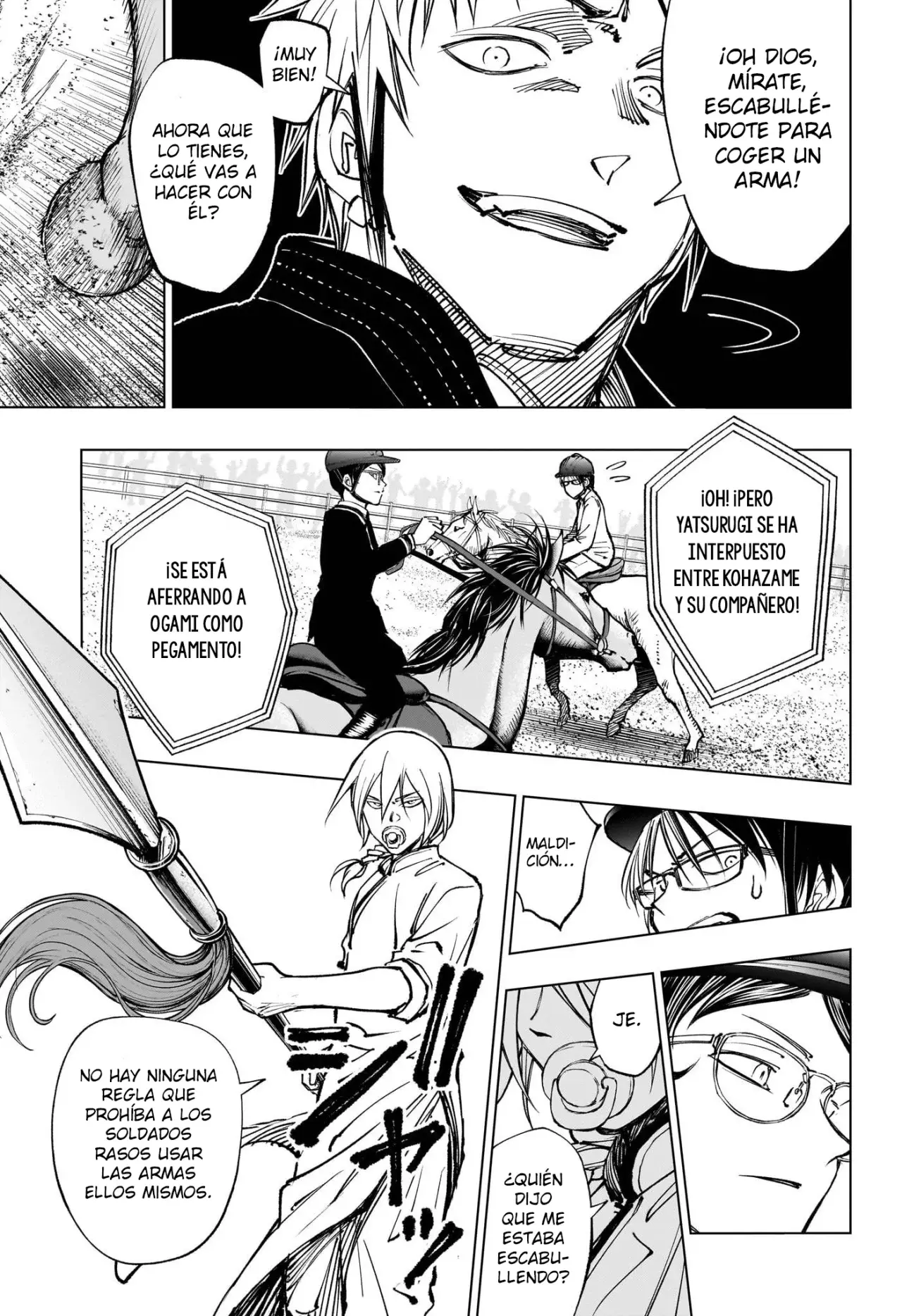 Kill Blue Capitulo 70: Shin Kohazame vs Jinta Domeki página 8