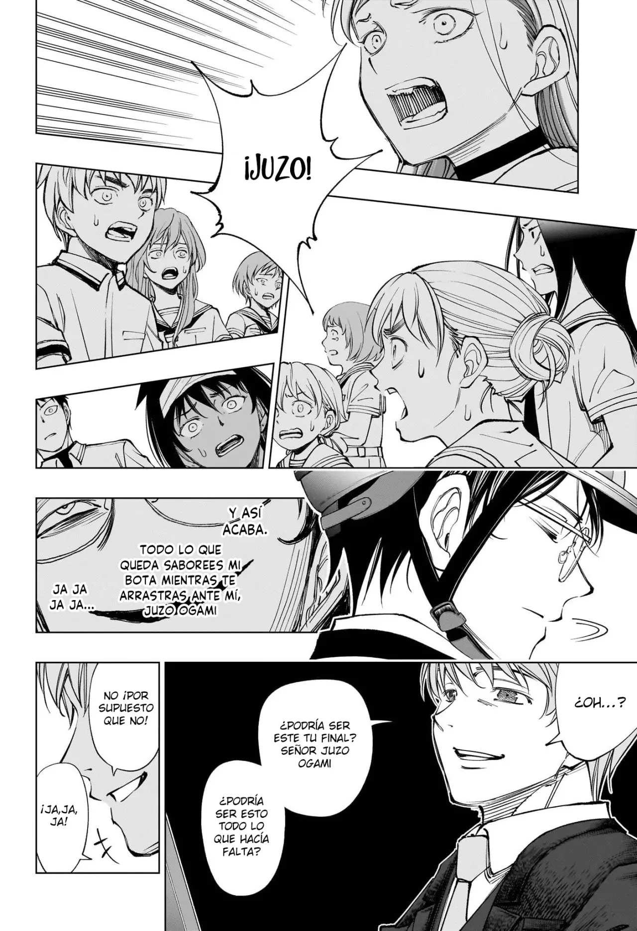 Kill Blue Capitulo 71: Juzo Ogami vs Hijiri Yatsurugi página 18