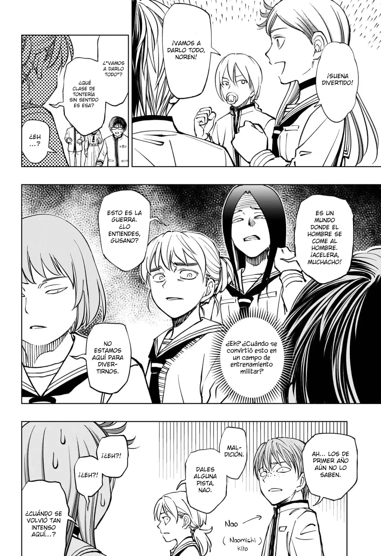 Kill Blue Capitulo 77: Hazme un café temático, ¡Gusano! página 9