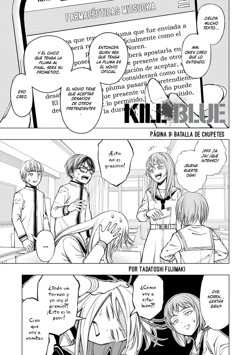 Kill Blue Capitulo 9: Batalla de Chupetes página 2
