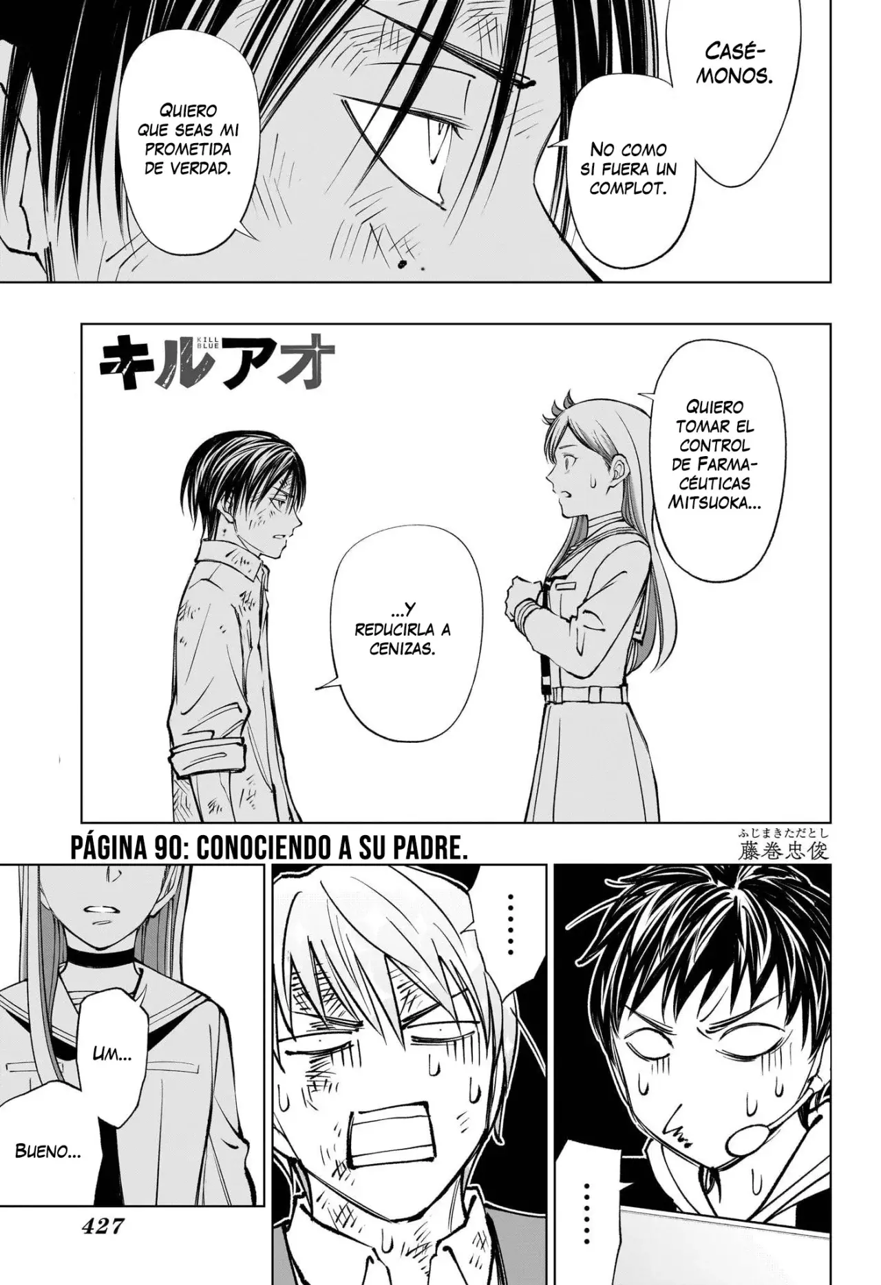Kill Blue Capitulo 90: Conociendo a su padre página 2