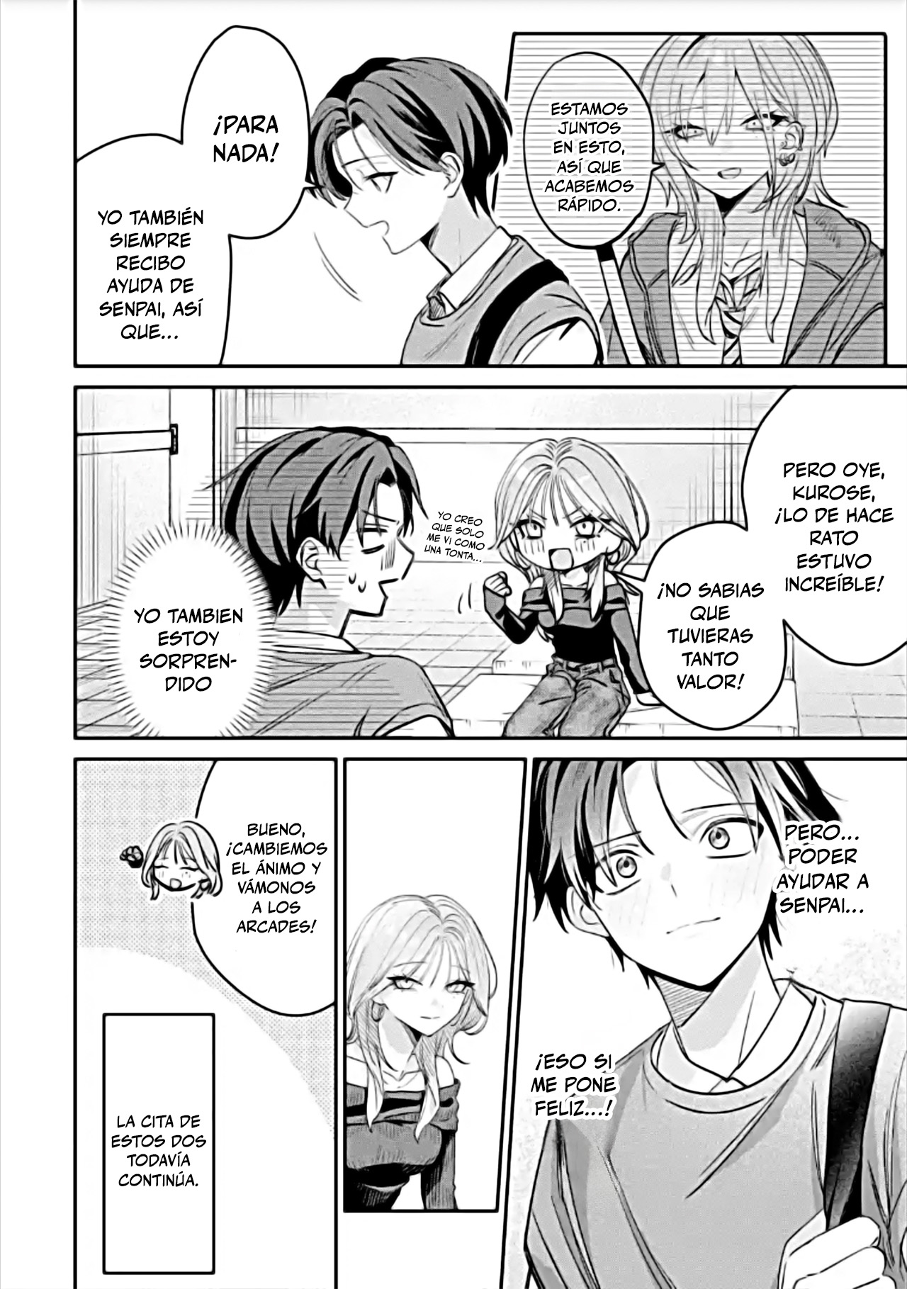Haimiya-senpai wa Kowakute Kawaii Capitulo 11 página 14