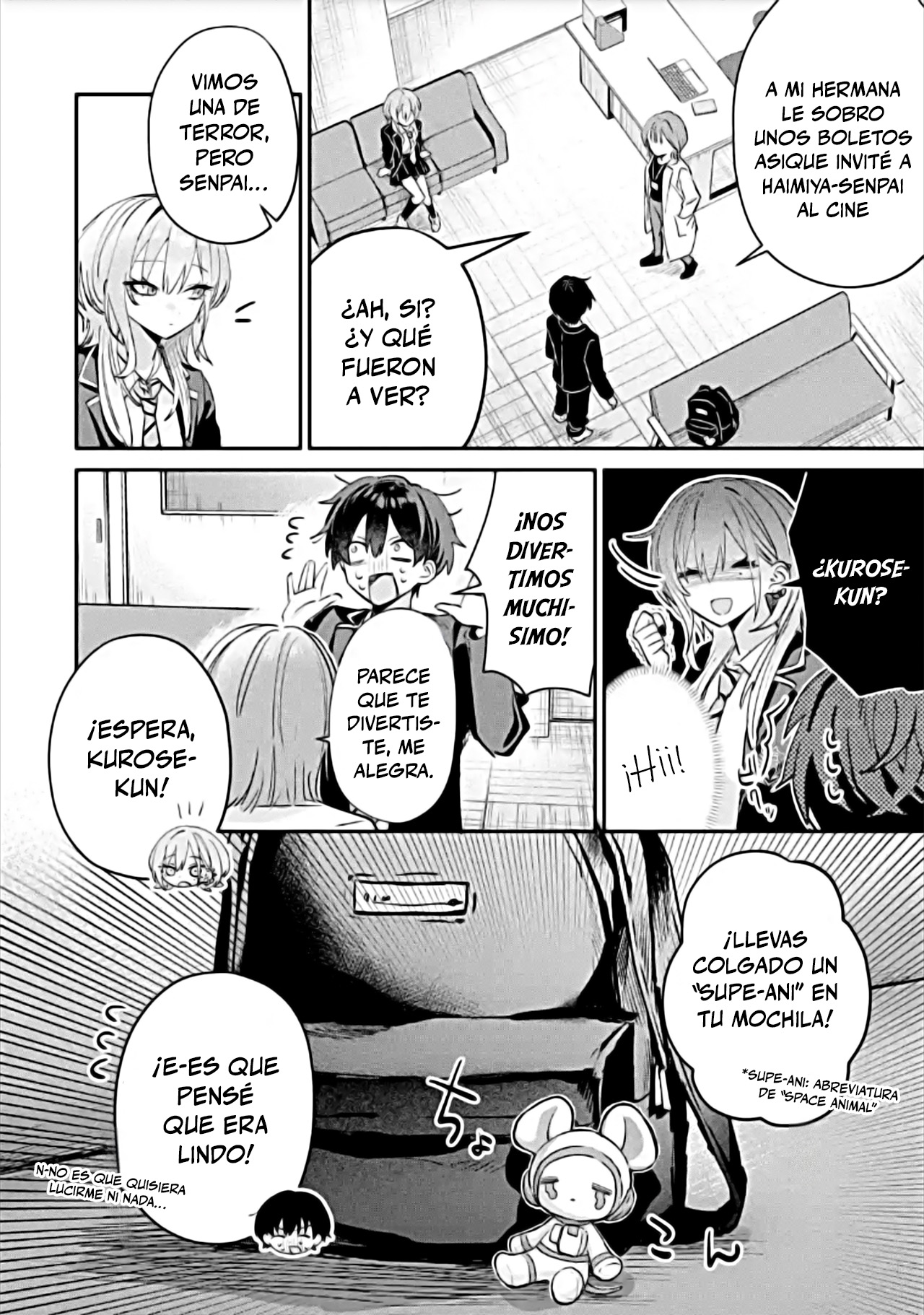 Haimiya-senpai wa Kowakute Kawaii Capitulo 14 página 4