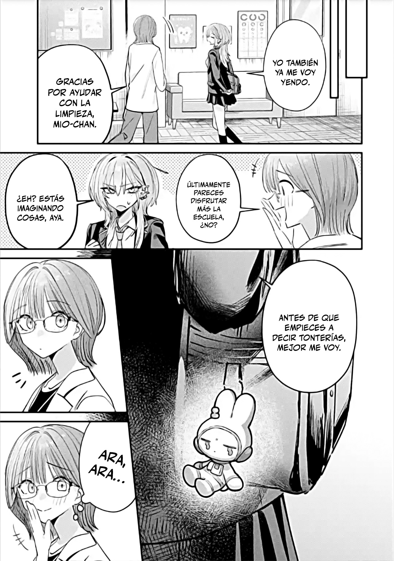 Haimiya-senpai wa Kowakute Kawaii Capitulo 14 página 9