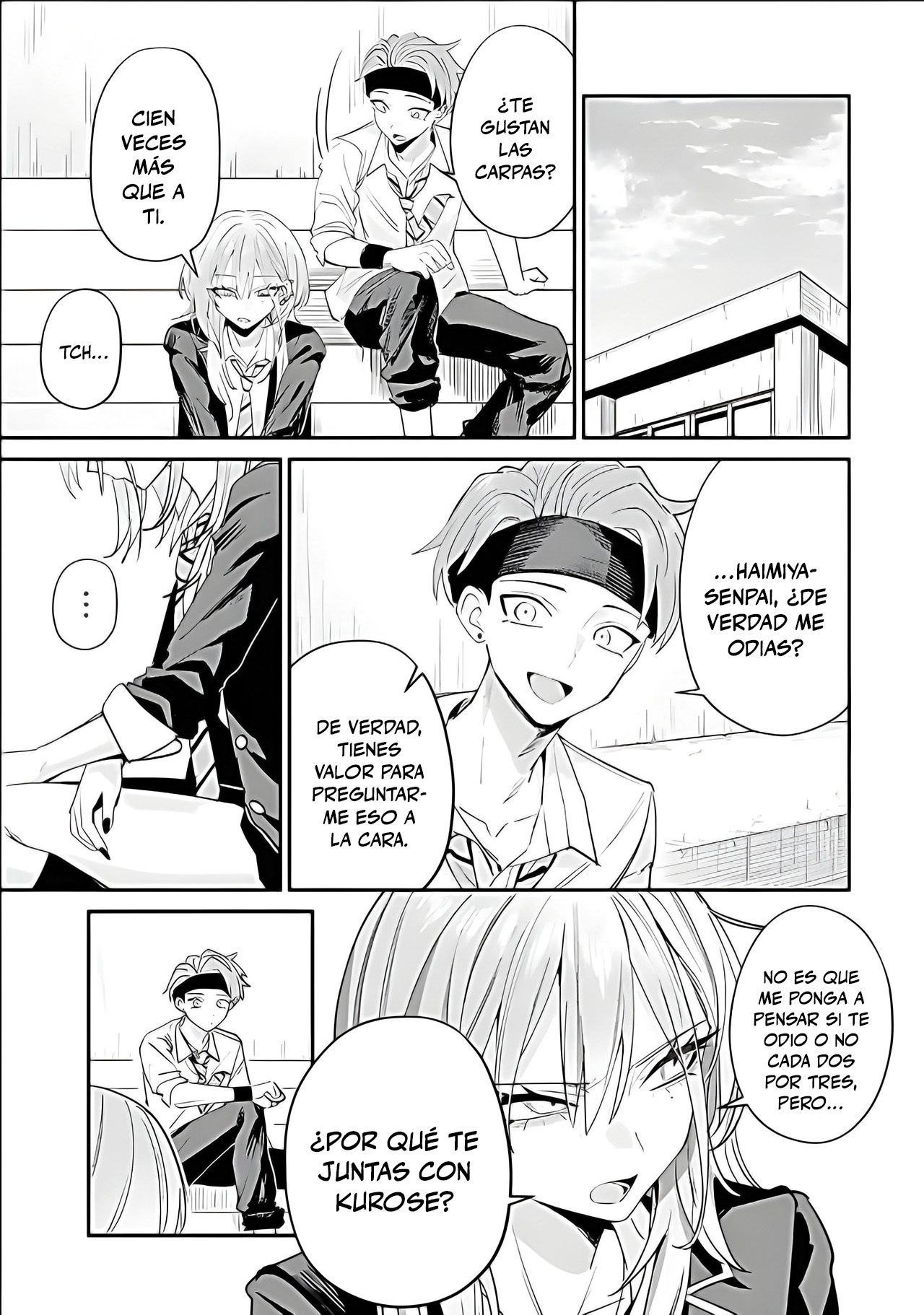 Haimiya-senpai wa Kowakute Kawaii Capitulo 17 página 7
