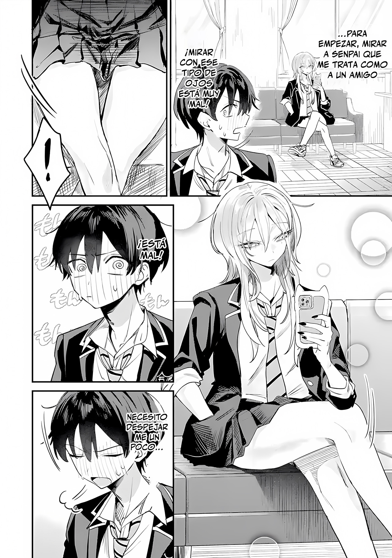 Haimiya-senpai wa Kowakute Kawaii Capitulo 19 página 8