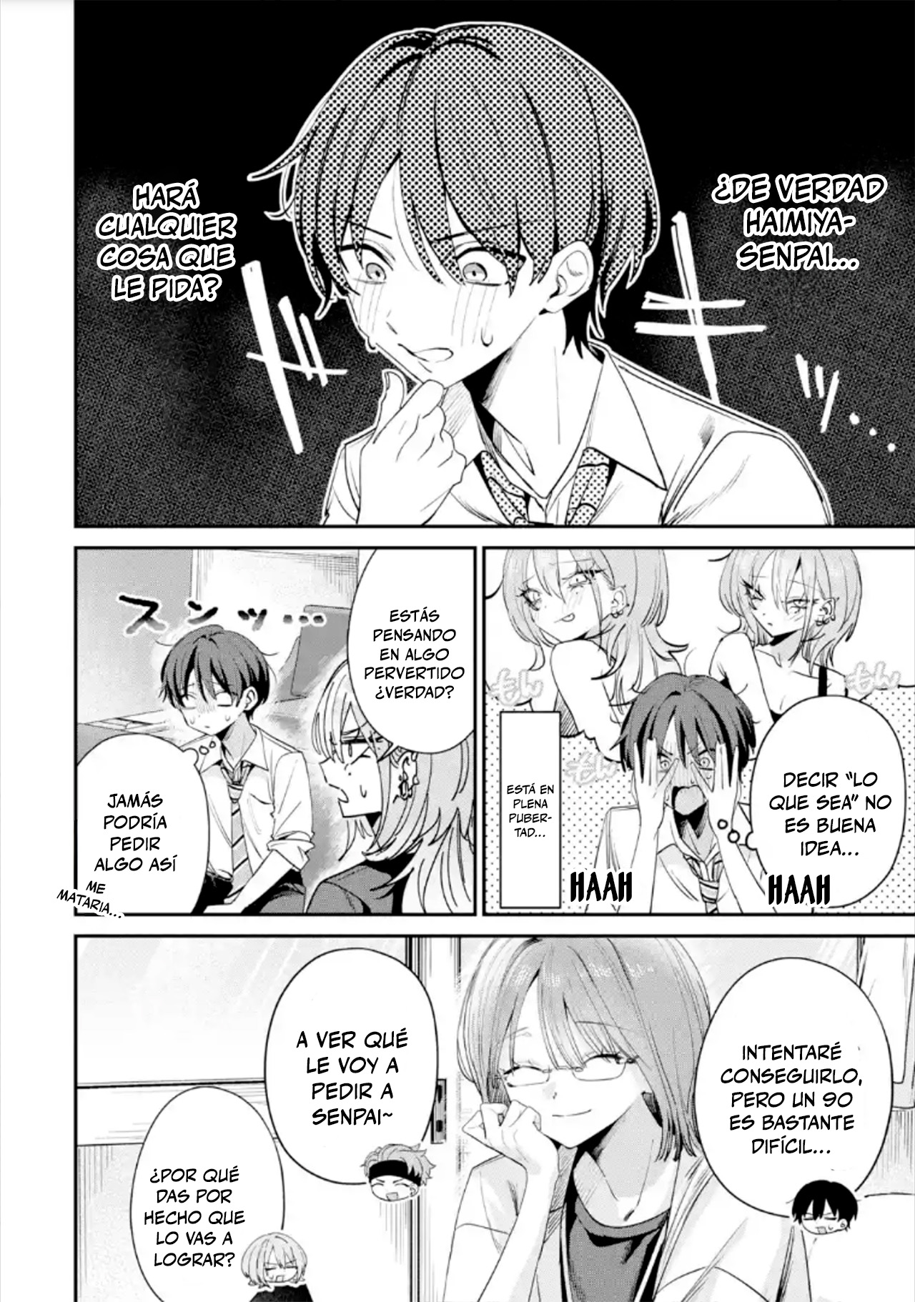 Haimiya-senpai wa Kowakute Kawaii Capitulo 26 página 4