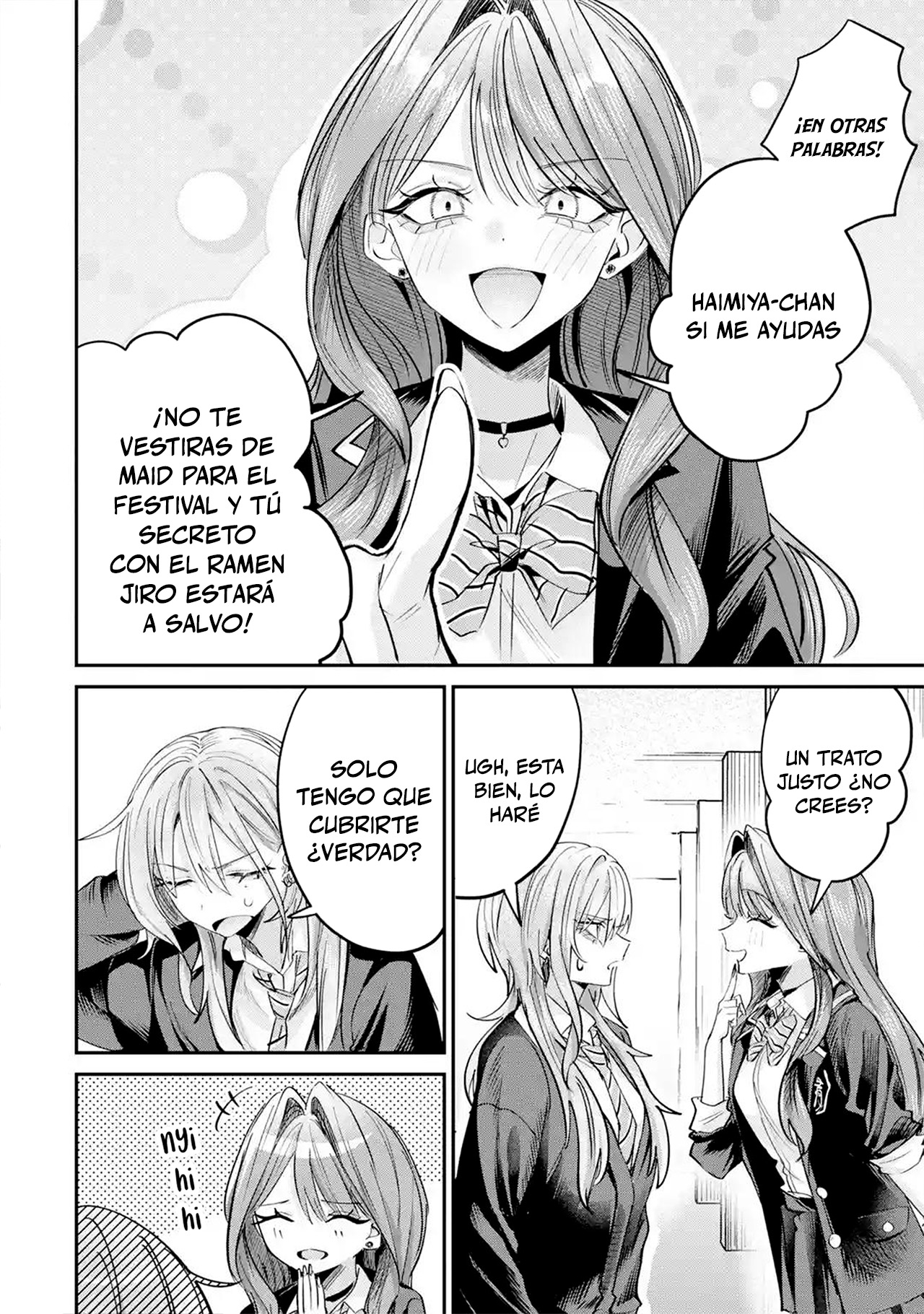 Haimiya-senpai wa Kowakute Kawaii Capitulo 27 página 14