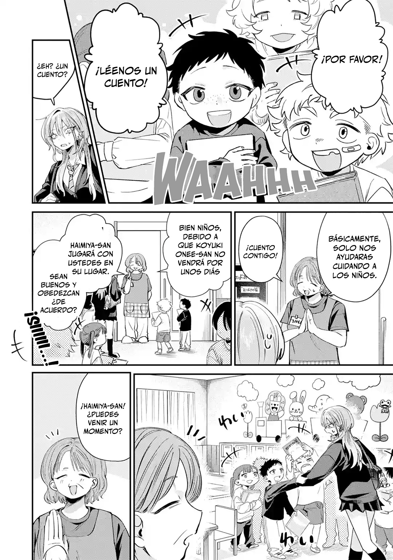 Haimiya-senpai wa Kowakute Kawaii Capitulo 28 página 4