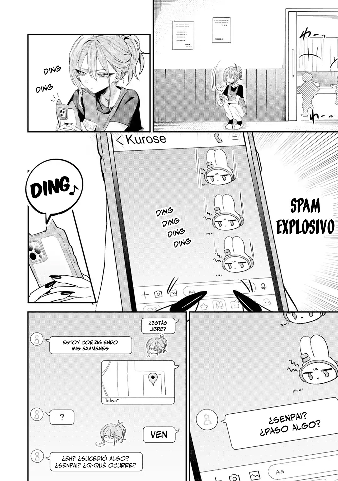 Haimiya-senpai wa Kowakute Kawaii Capitulo 28 página 8