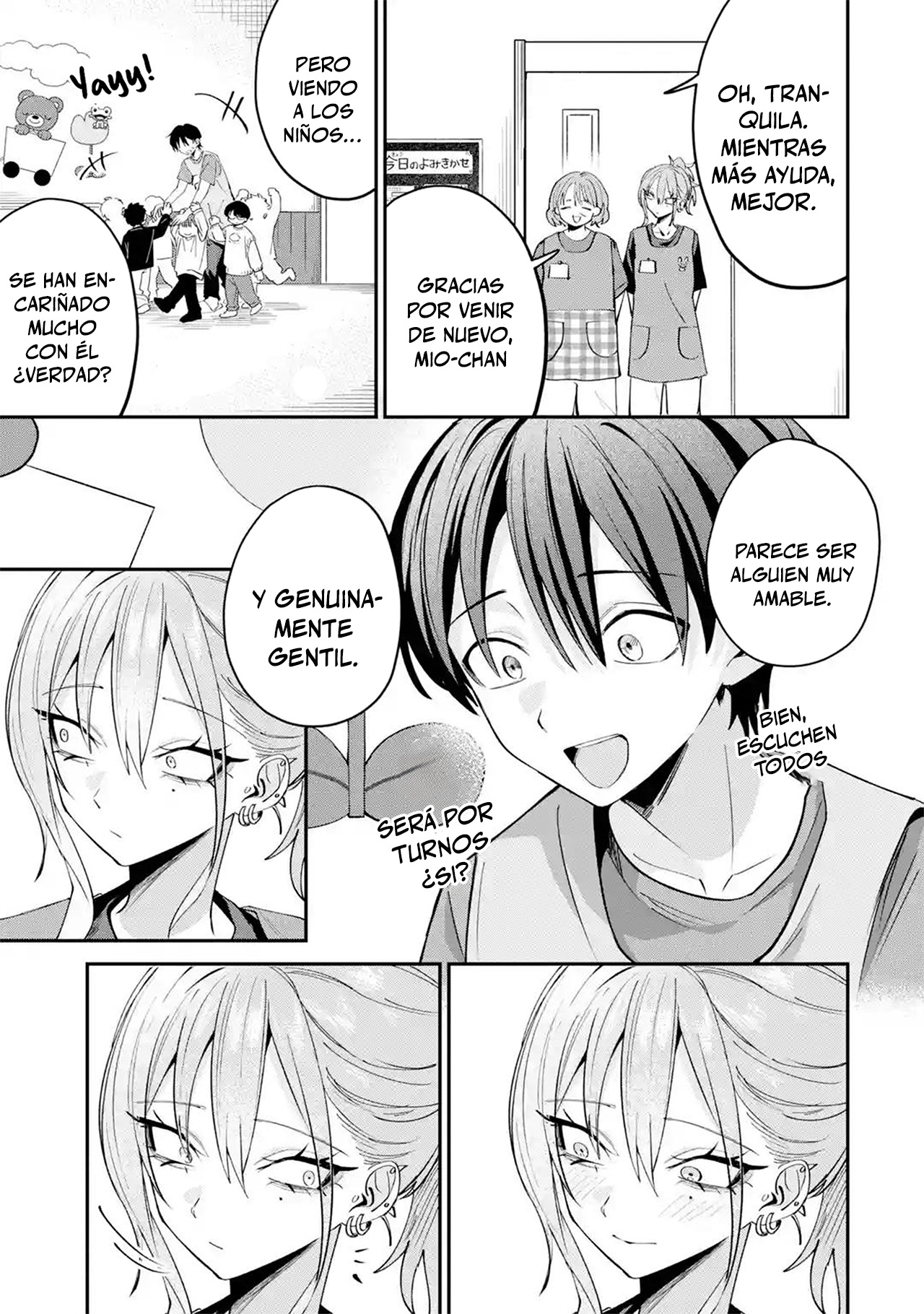 Haimiya-senpai wa Kowakute Kawaii Capitulo 29.1 página 3