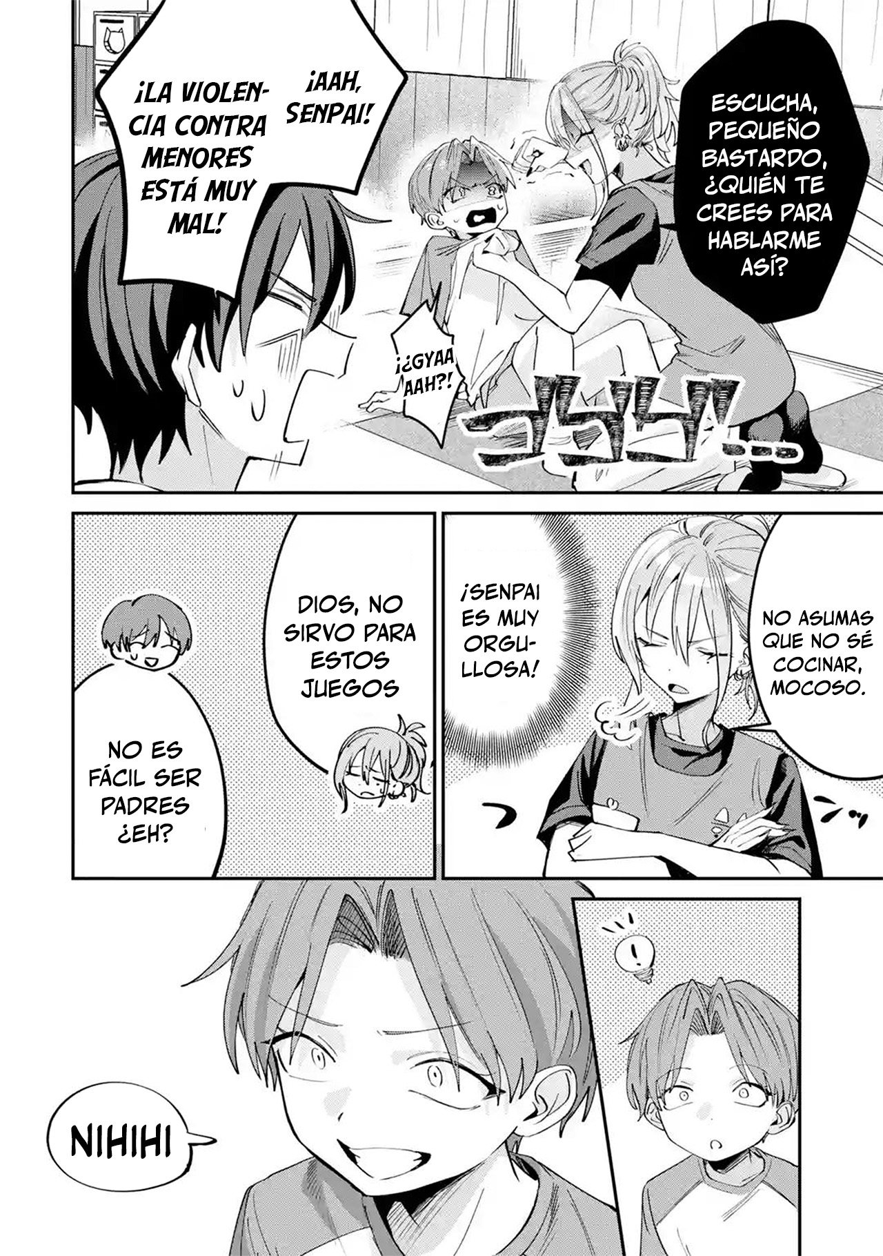 Haimiya-senpai wa Kowakute Kawaii Capitulo 29.1 página 8