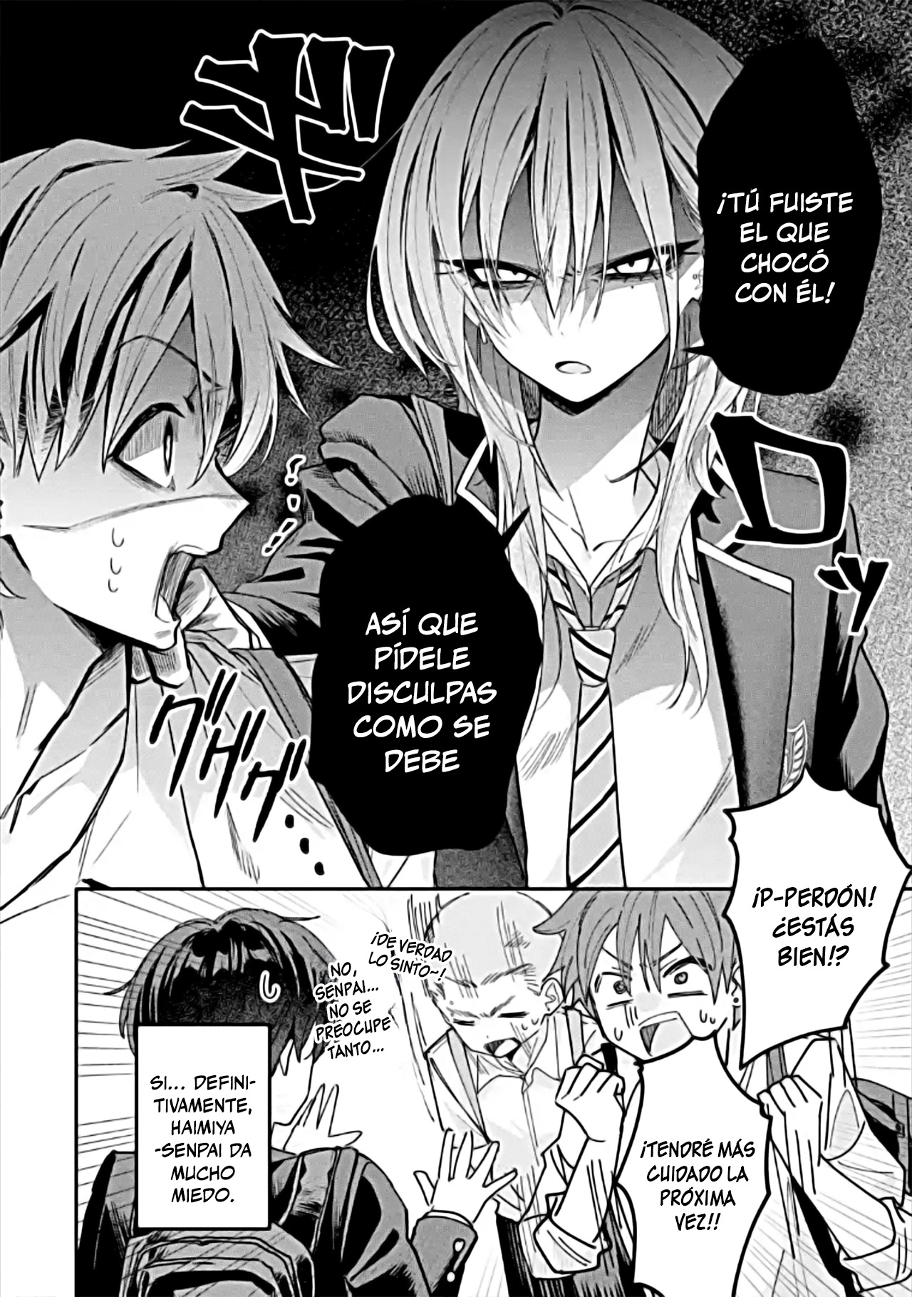 Haimiya-senpai wa Kowakute Kawaii Capitulo 3 página 2