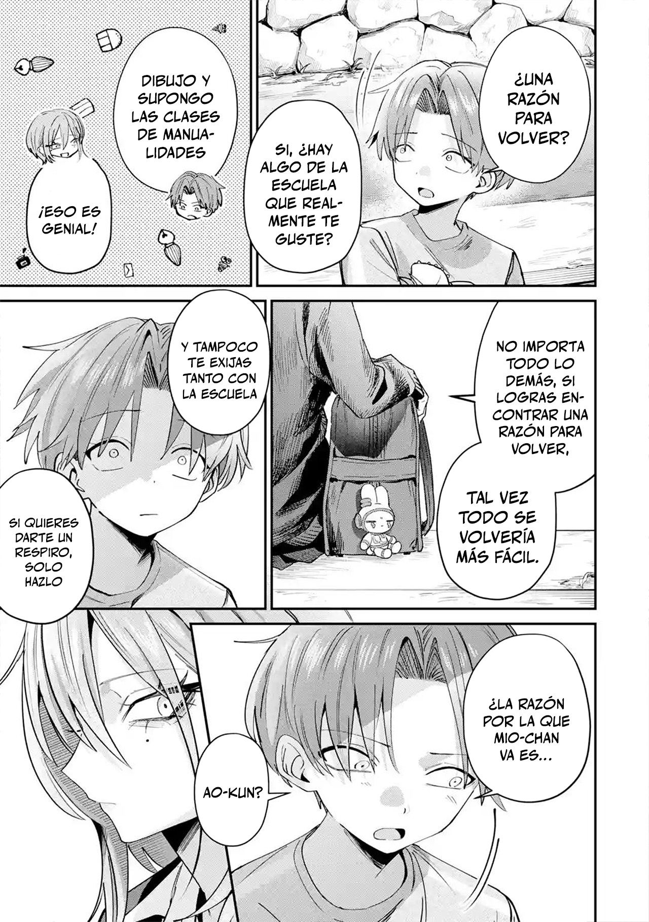 Haimiya-senpai wa Kowakute Kawaii Capitulo 30 página 15