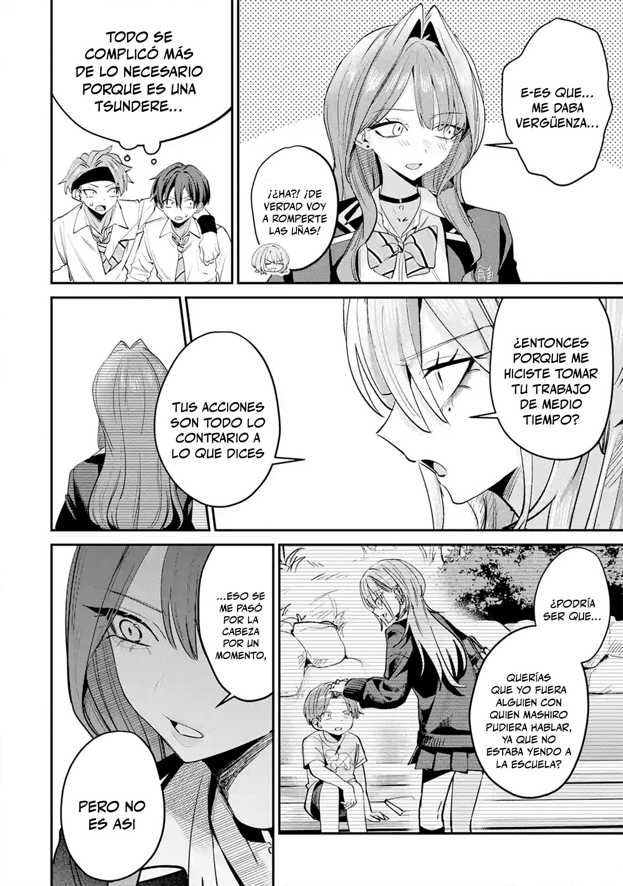 Haimiya-senpai wa Kowakute Kawaii Capitulo 32 página 16