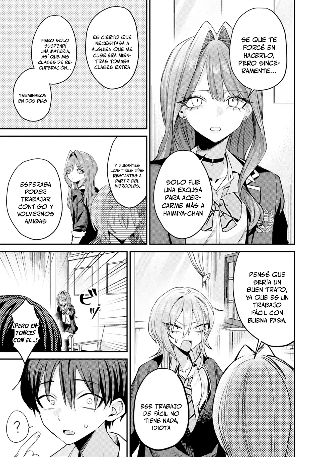 Haimiya-senpai wa Kowakute Kawaii Capitulo 32 página 17