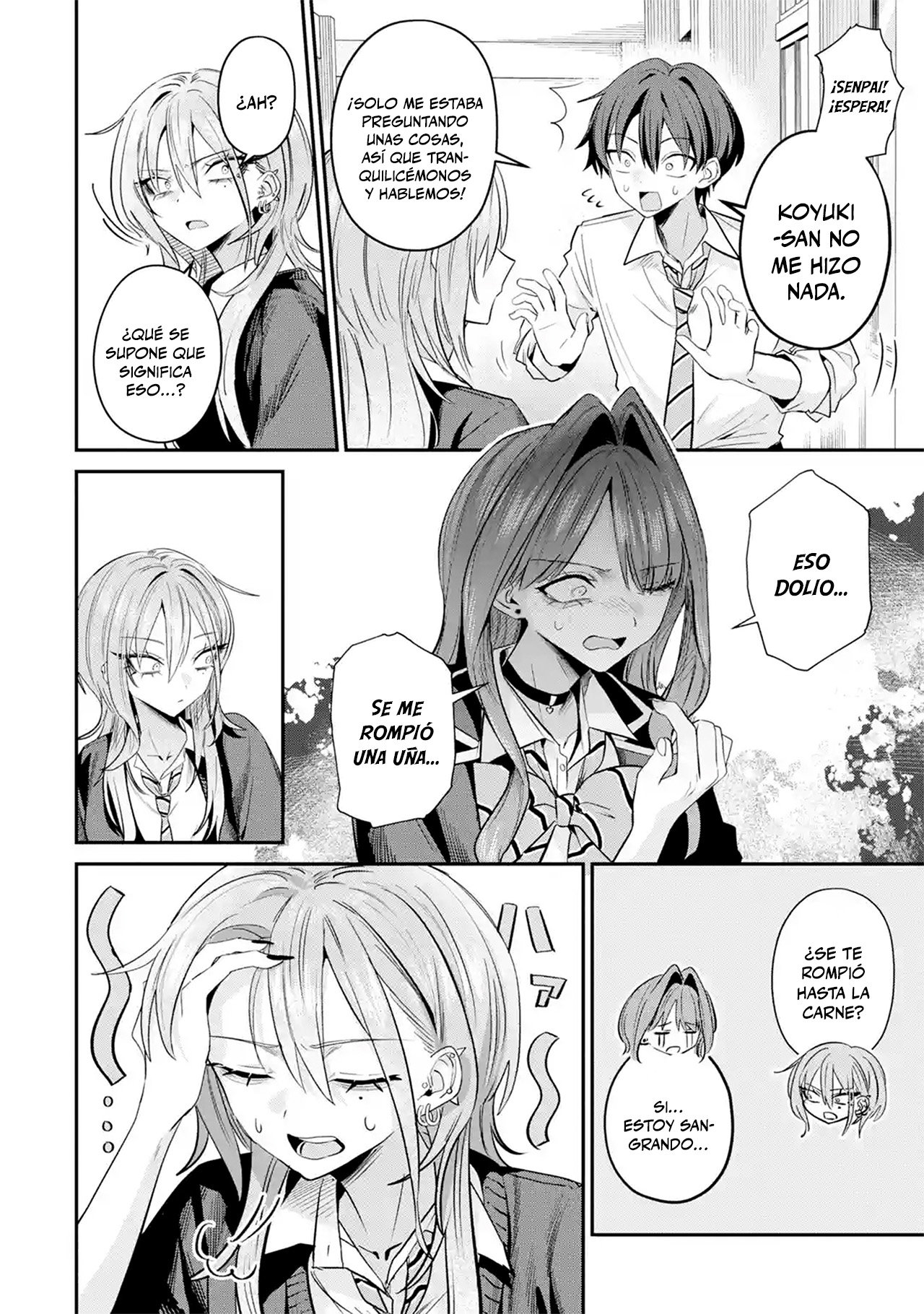 Haimiya-senpai wa Kowakute Kawaii Capitulo 32 página 4