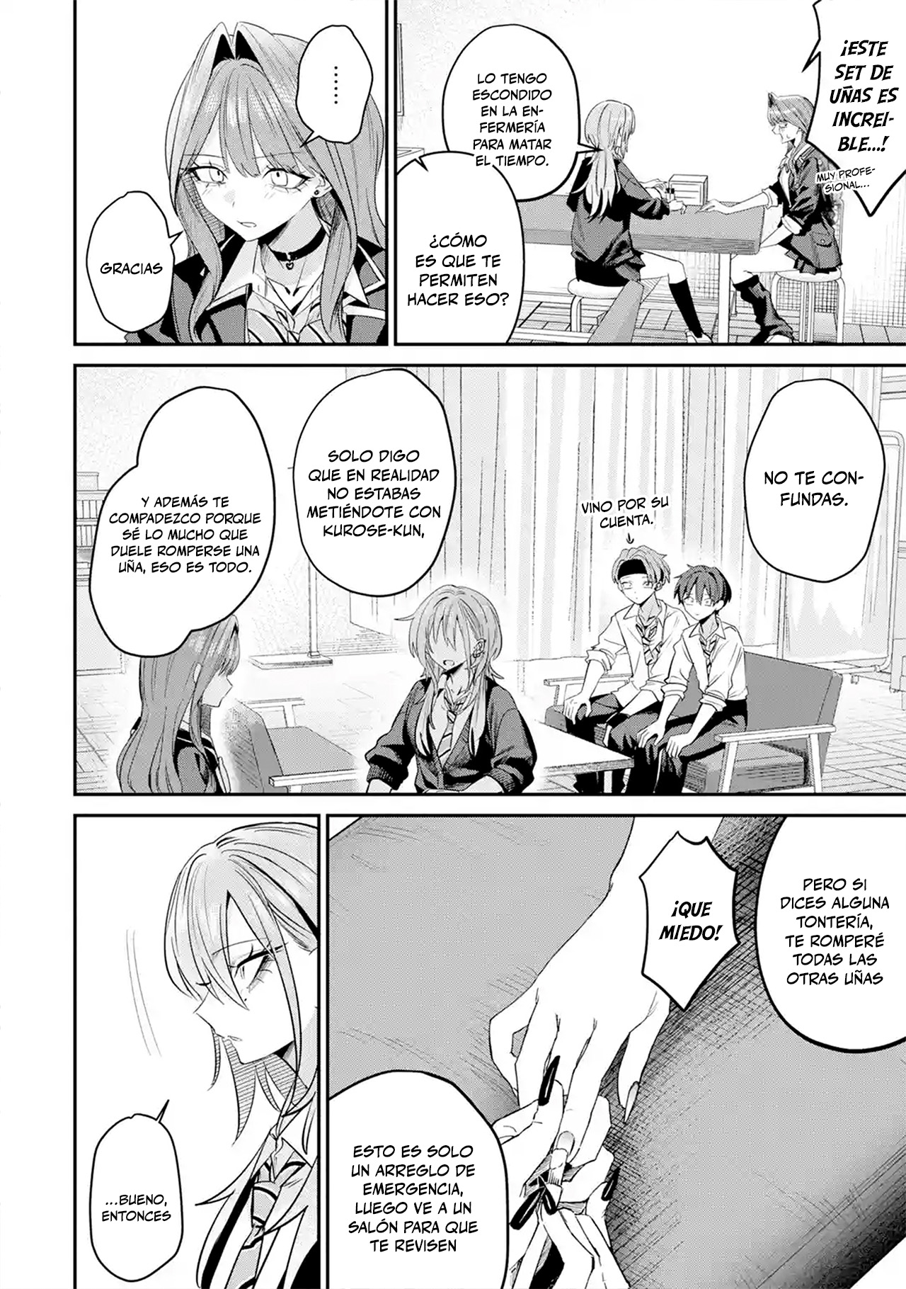 Haimiya-senpai wa Kowakute Kawaii Capitulo 32 página 6